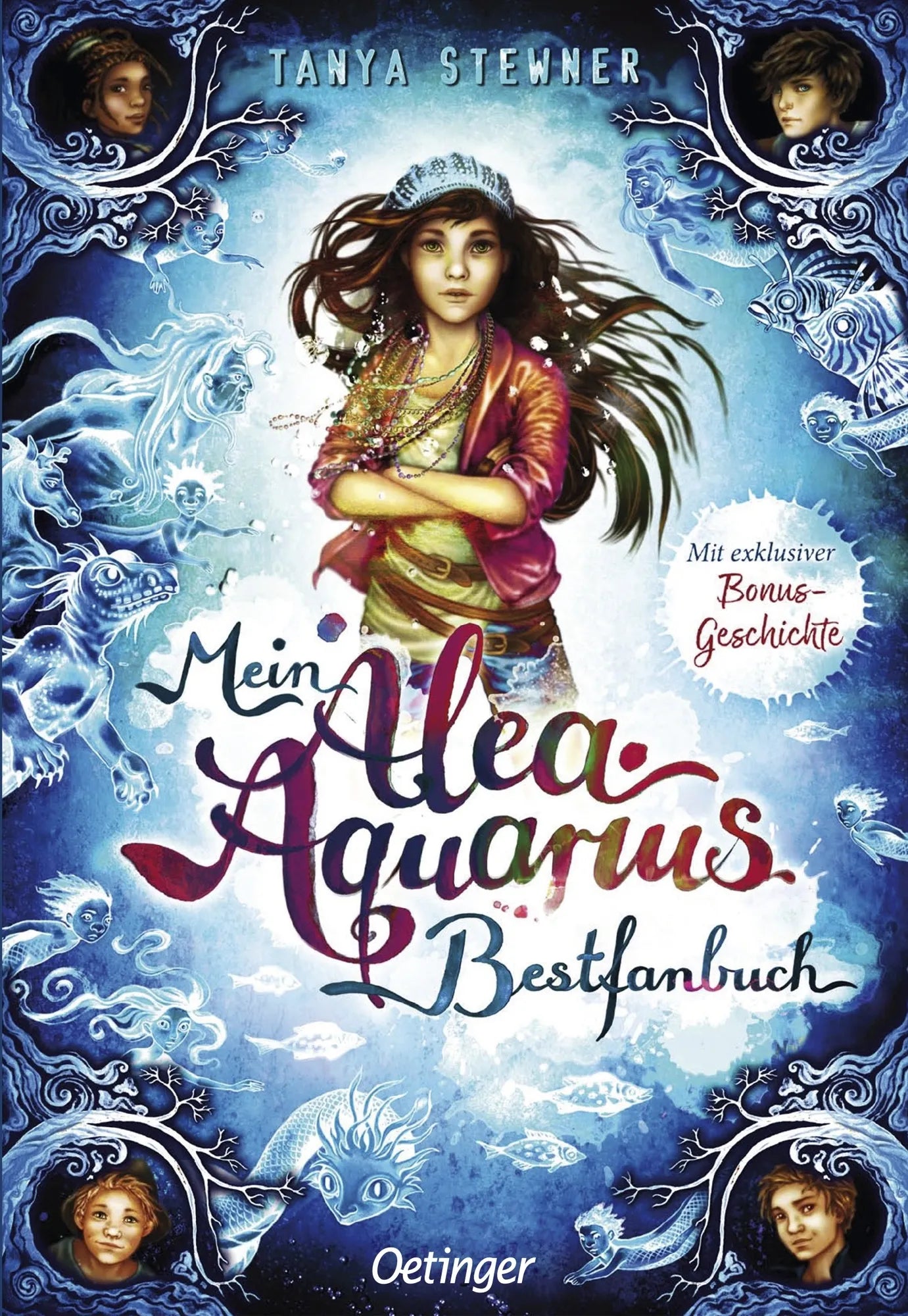 Buchcover von 'Mein Alea Aquarius Bestfanbuch' - Gebundene Ausgabe von Tanya Stewner
