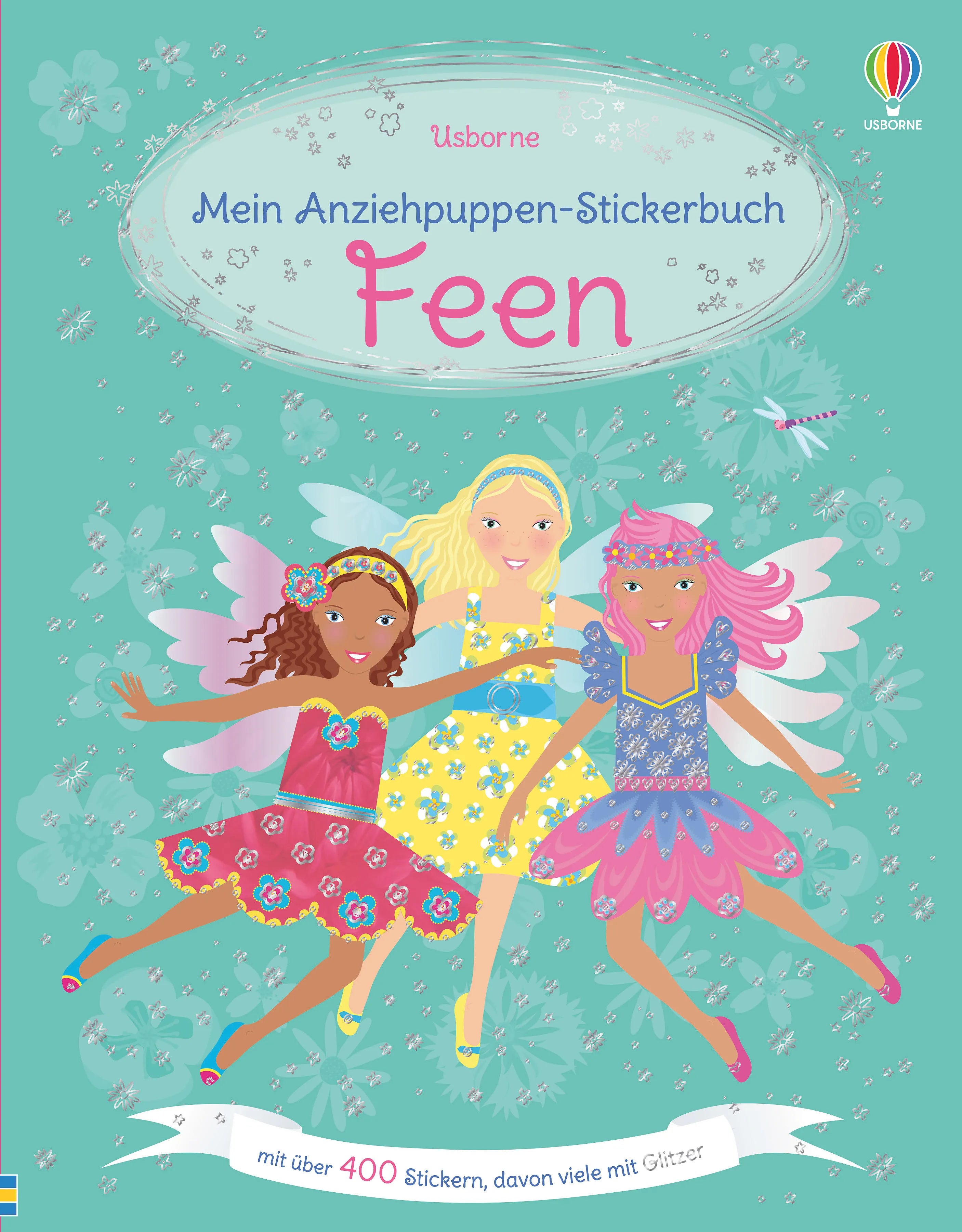 Buchcover von 'Mein Anziehpuppen-Stickerbuch: Feen' - Taschenbuch von Fiona Watt