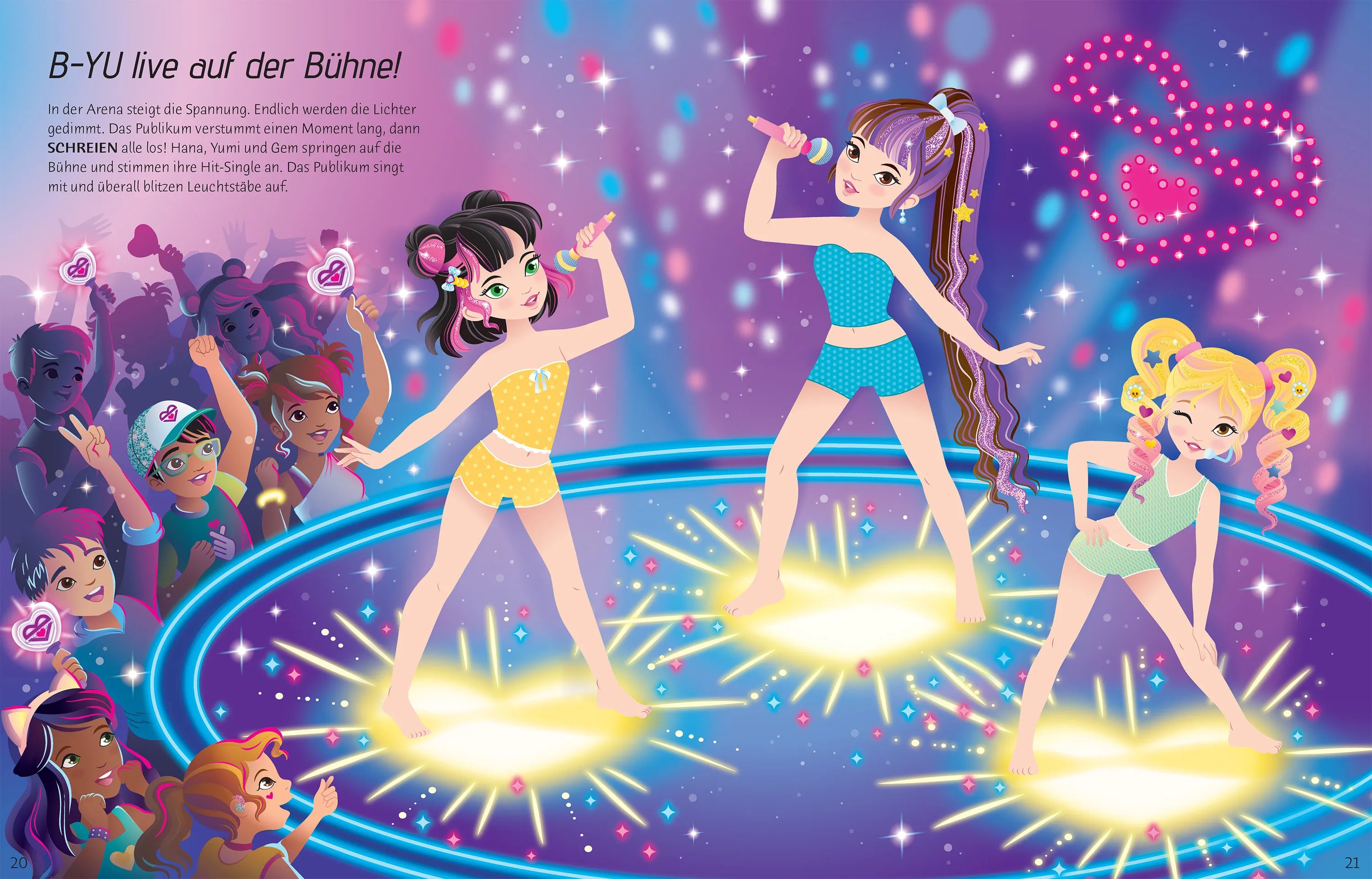 Detailansicht: Mein Anziehpuppen-Stickerbuch: K-Pop (Taschenbuch)