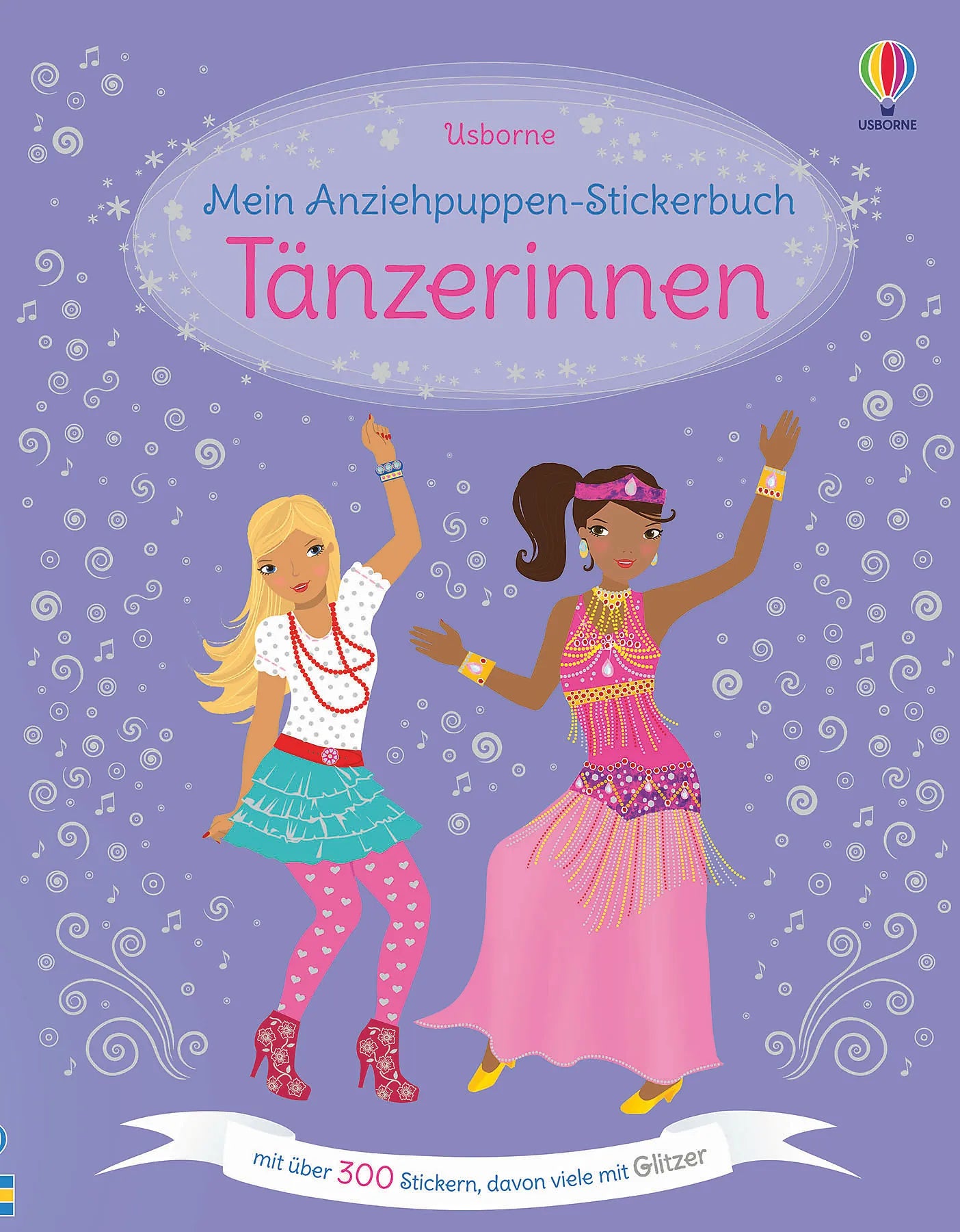 Buchcover von 'Mein Anziehpuppen-Stickerbuch: Tänzerinnen' - Taschenbuch von Fiona Watt