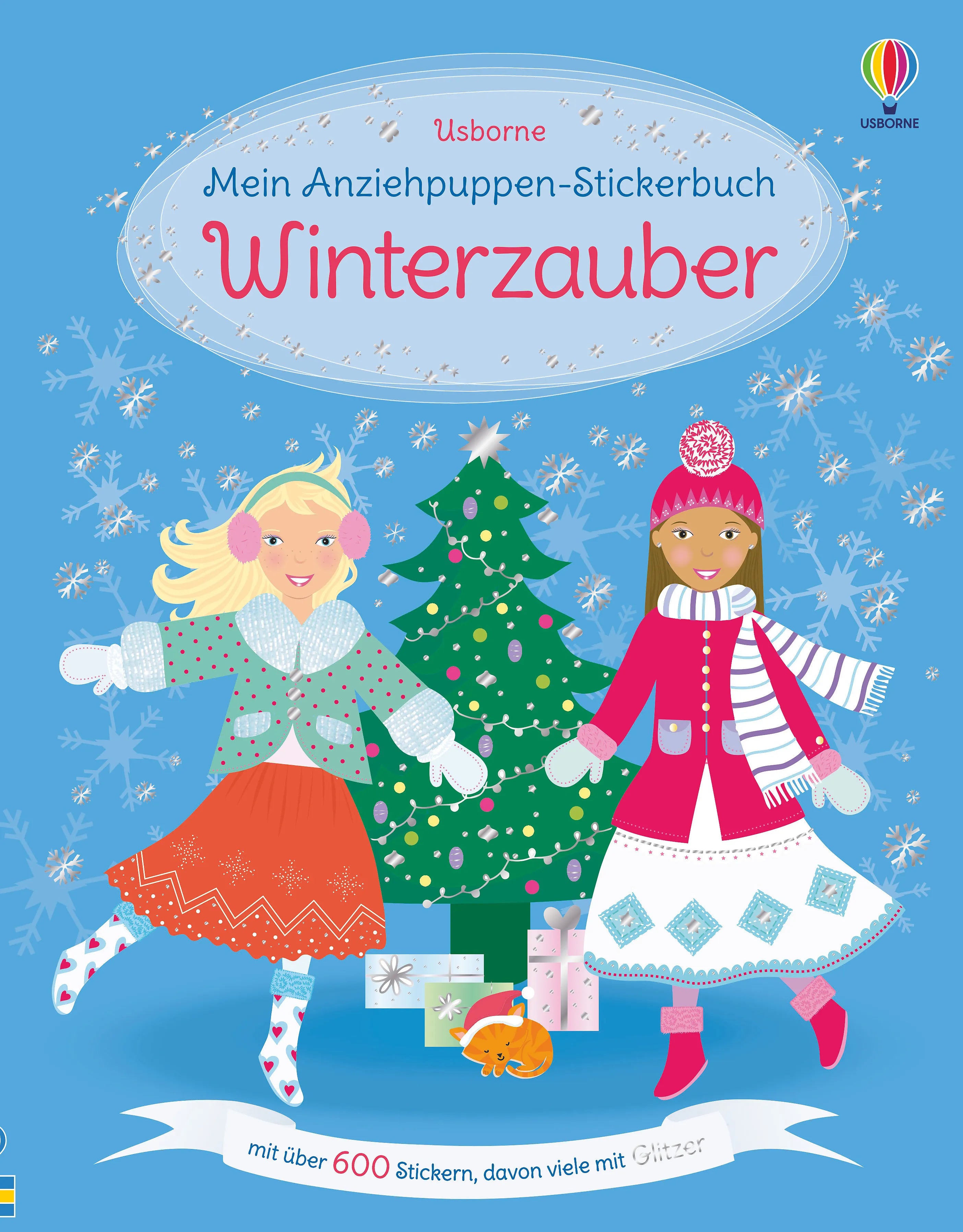Buchcover von 'Mein Anziehpuppen-Stickerbuch: Winterzauber' - Taschenbuch von Leonie Pratt