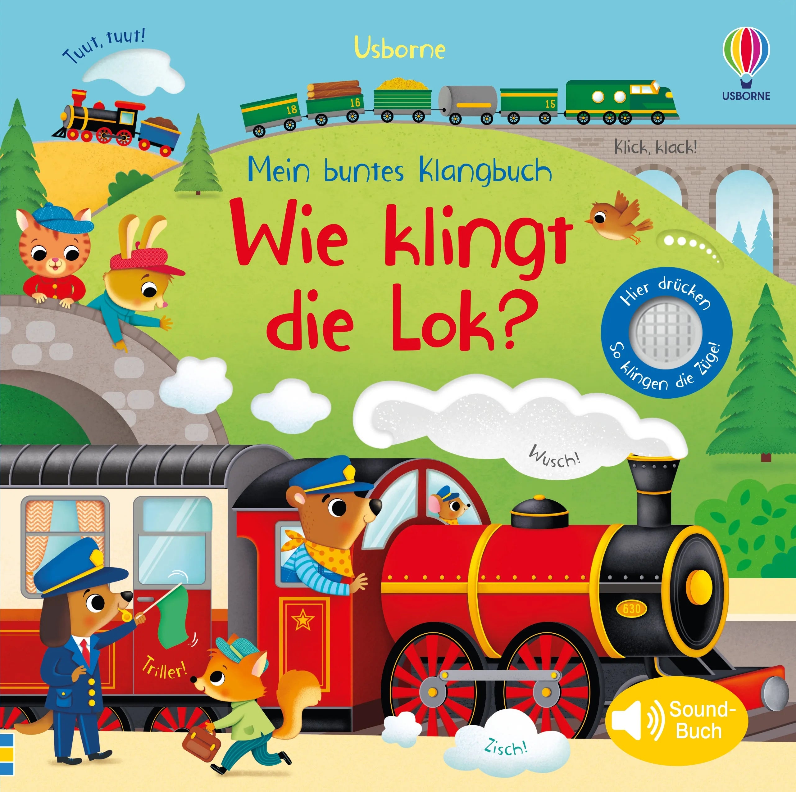 Cover: Mein buntes Klangbuch: Wie klingt die Lok? (Hardcover) von Sam Taplin
