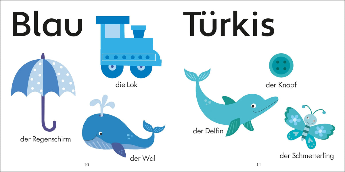 Mein buntes Memo und Bilderlotto: Farben – Ansicht