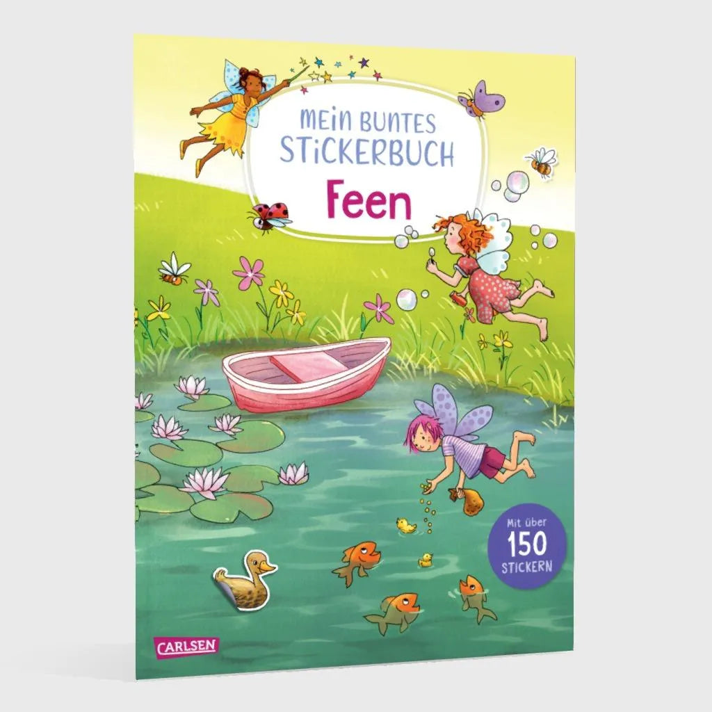 Abbildung von 'Mein buntes Stickerbuch: Feen'