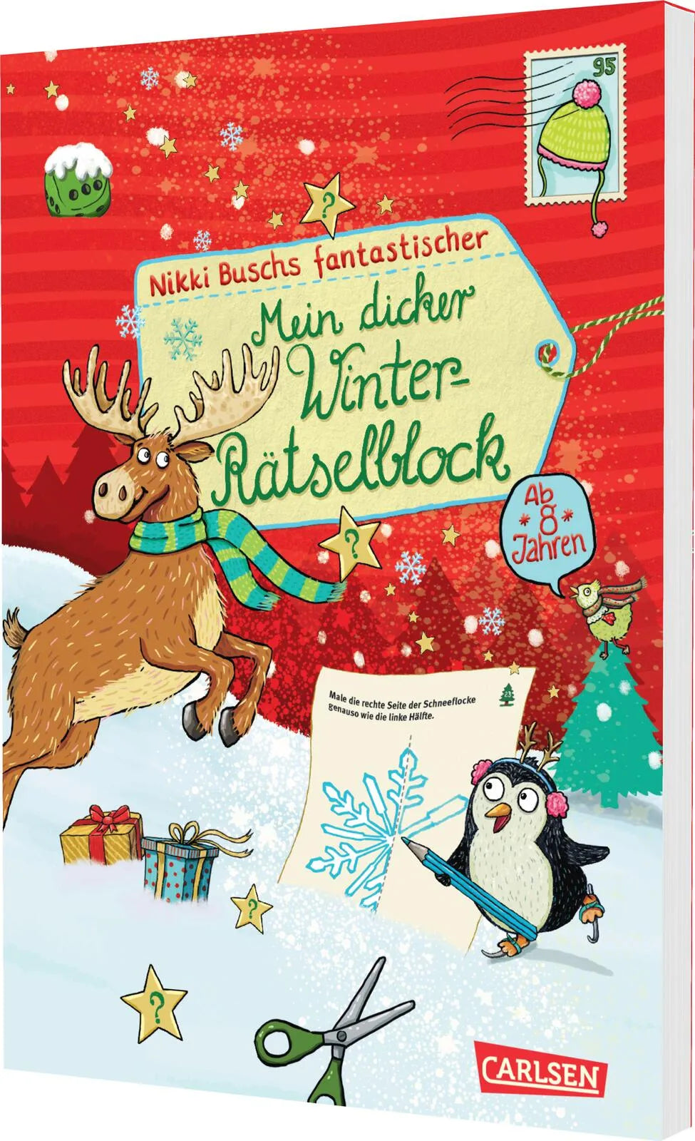 Buchcover von 'Mein dicker Winter-Rätselblock' - Taschenbuch von Nikki Busch