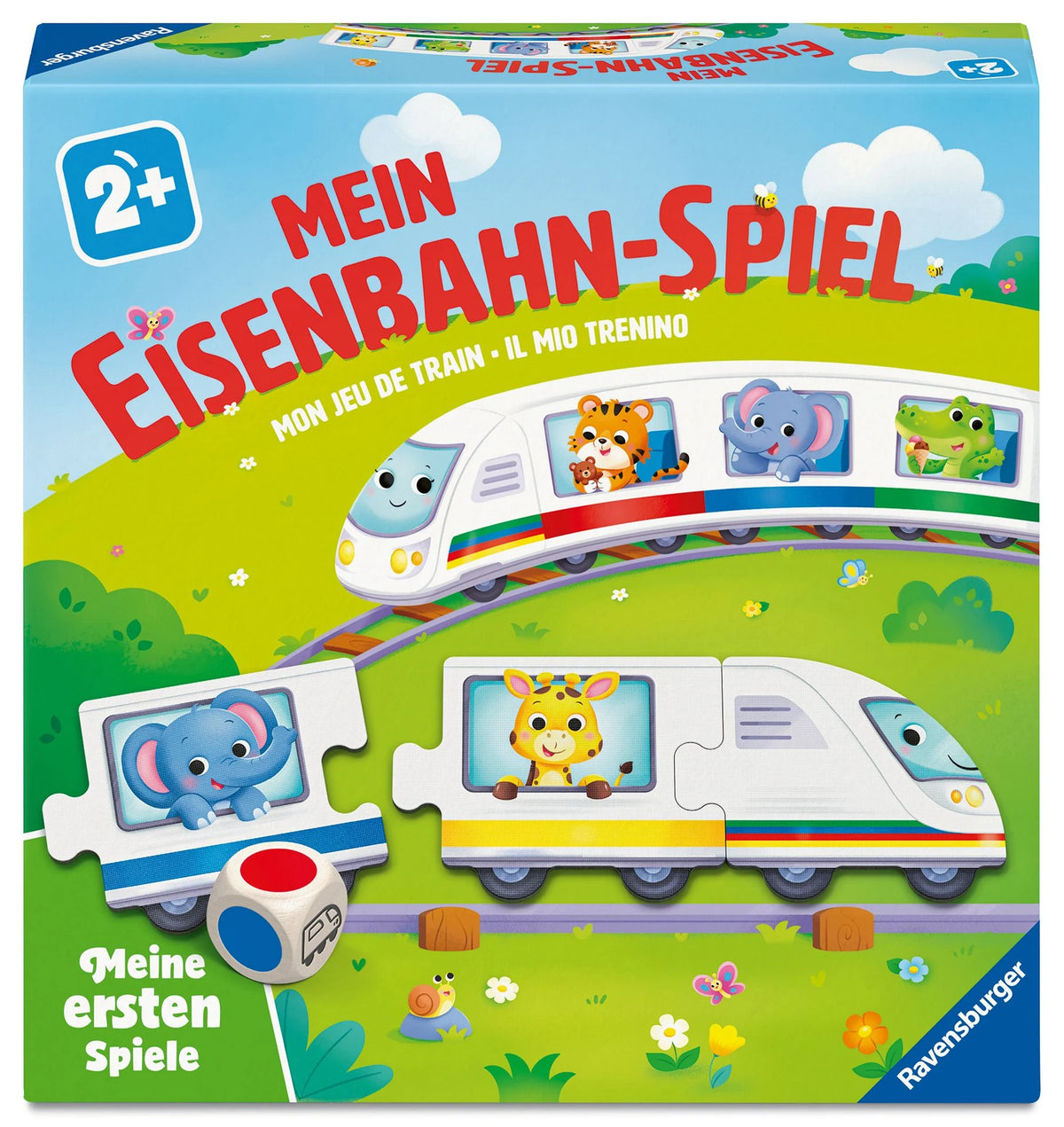 Kinderspiel: Mein Eisenbahn-Spiel - Kinderspiel ab 2 Jahre