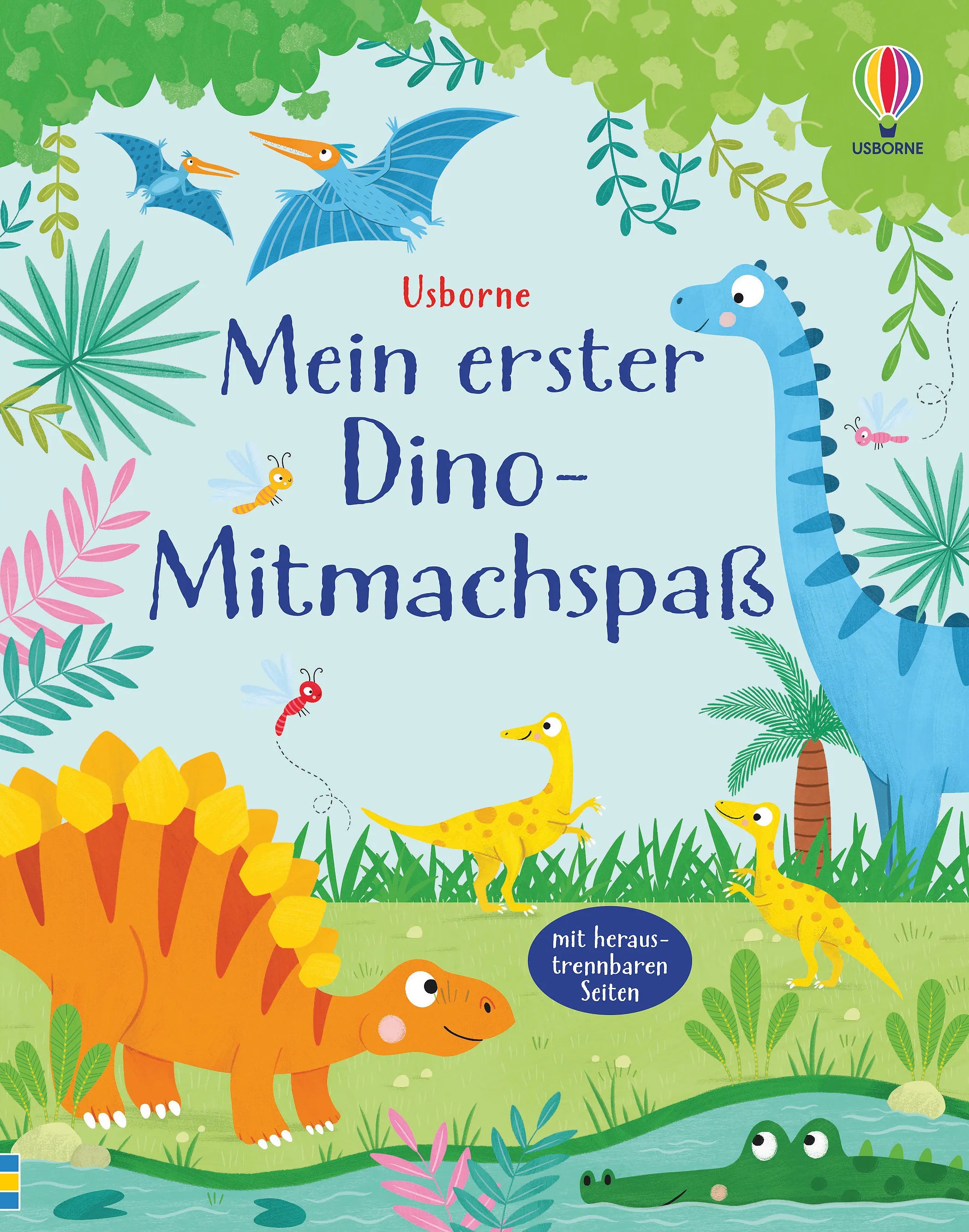 Buchcover von 'Mein erster Dino-Mitmachspaß' - Taschenbuch von Kirsteen Robson