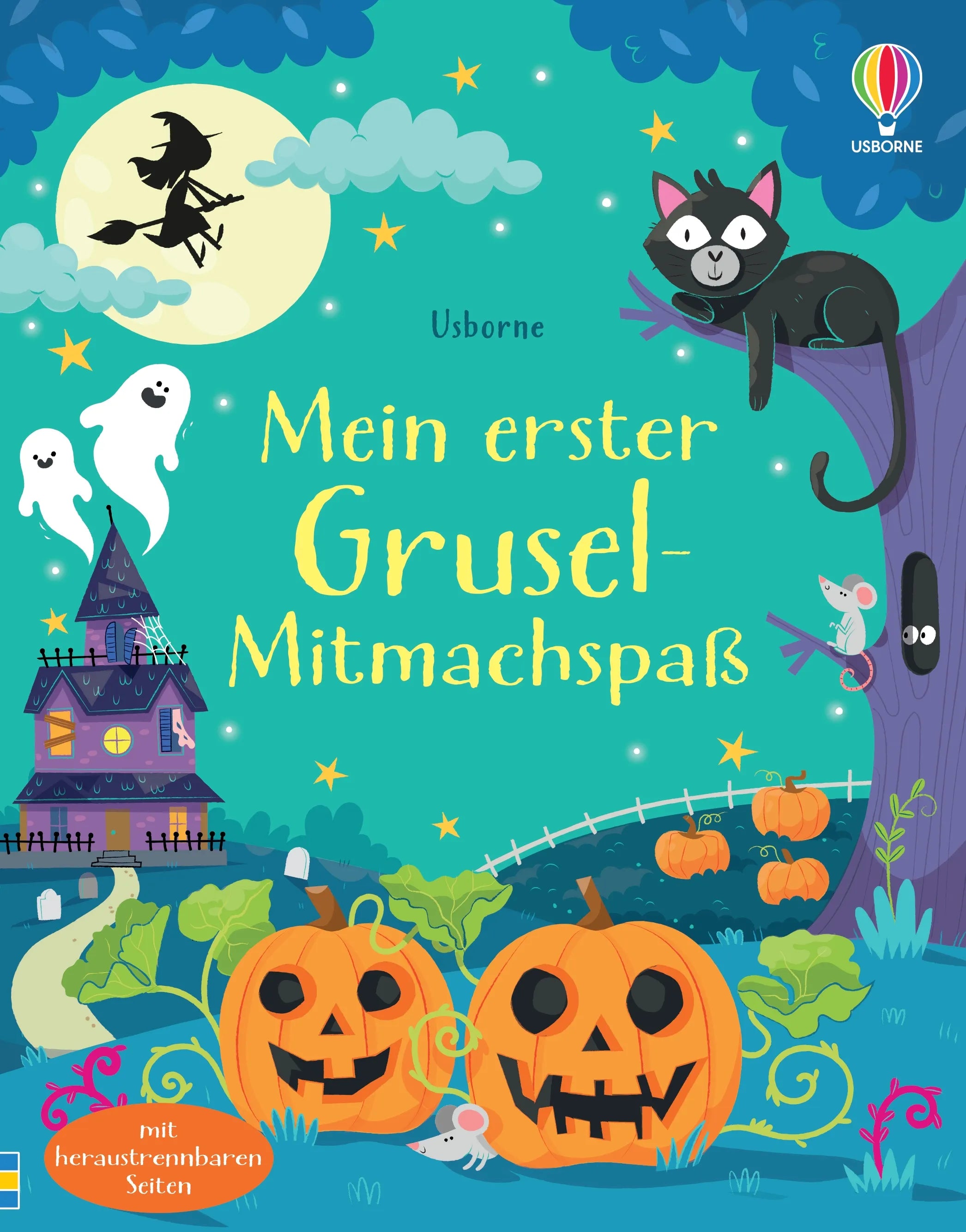Buchcover von 'Mein erster Grusel-Mitmachspaß' - Taschenbuch von Kirsteen Robson