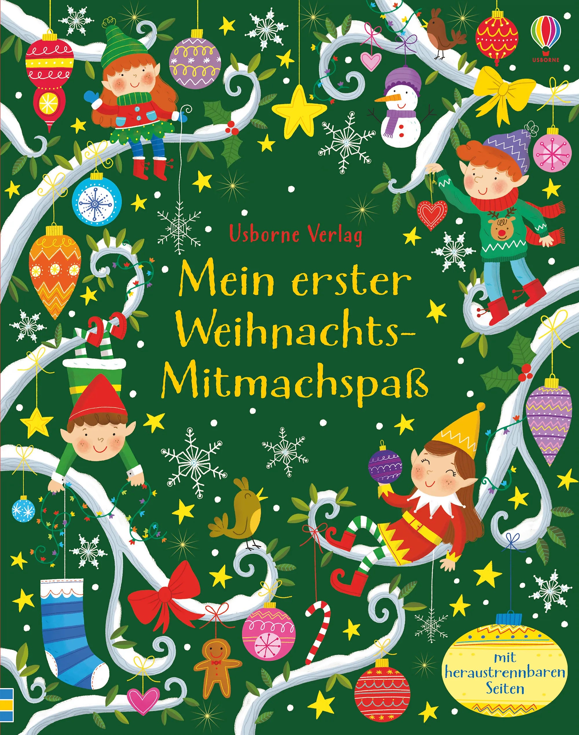 Buchcover von 'Mein erster Weihnachts-Mitmachspaß' - Taschenbuch von Kirsteen Robson