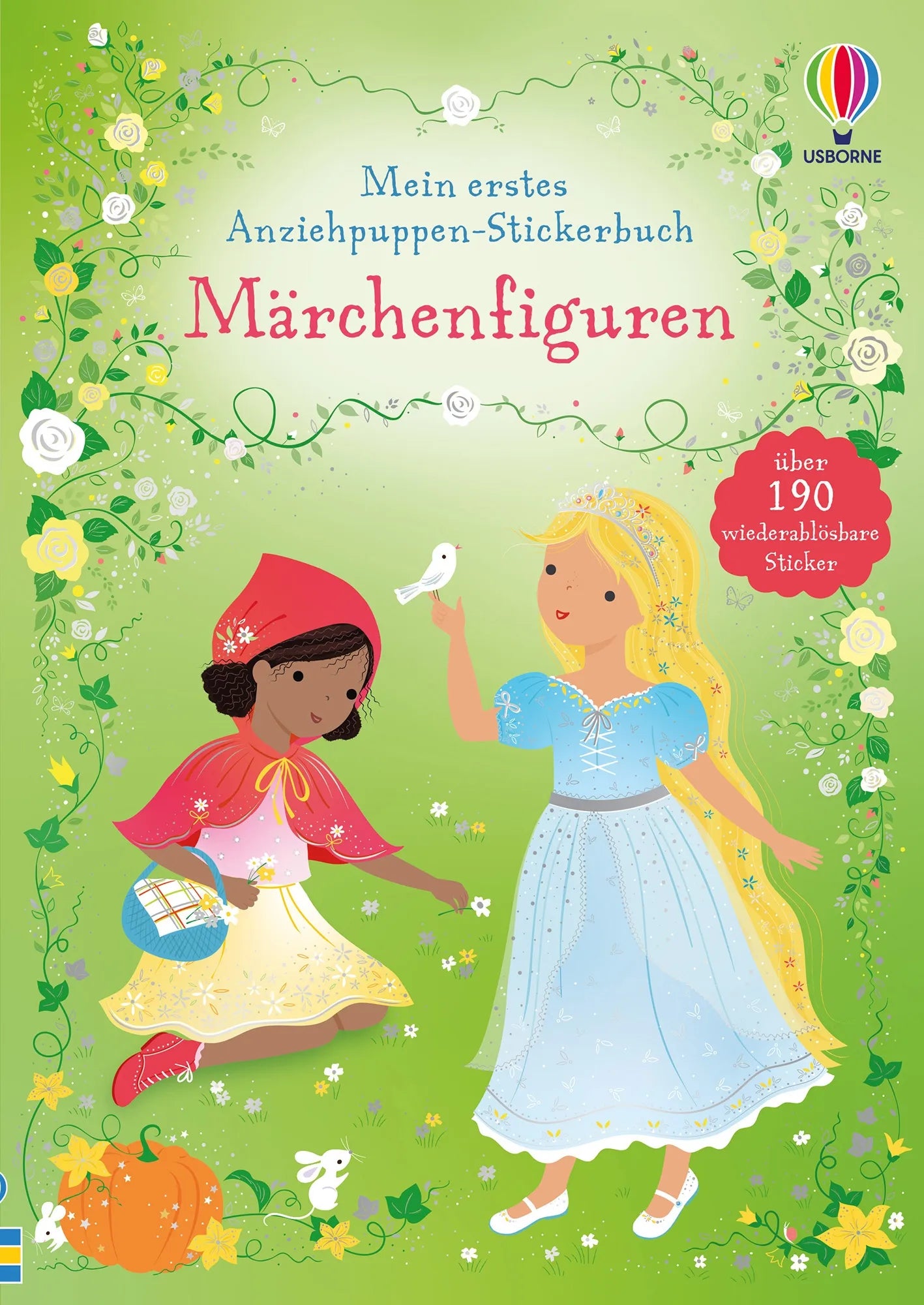 Cover: Mein erstes Anziehpuppen-Stickerbuch: Märchenfiguren (Taschenbuch) von Fiona Watt