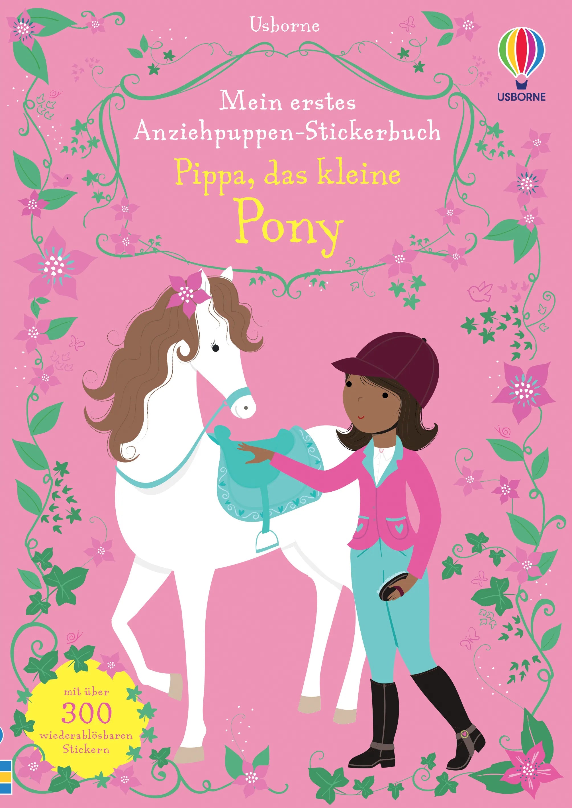 Buchcover von 'Mein erstes Anziehpuppen-Stickerbuch: Pippa, das kleine Pony' - Taschenbuch von Fiona Watt
