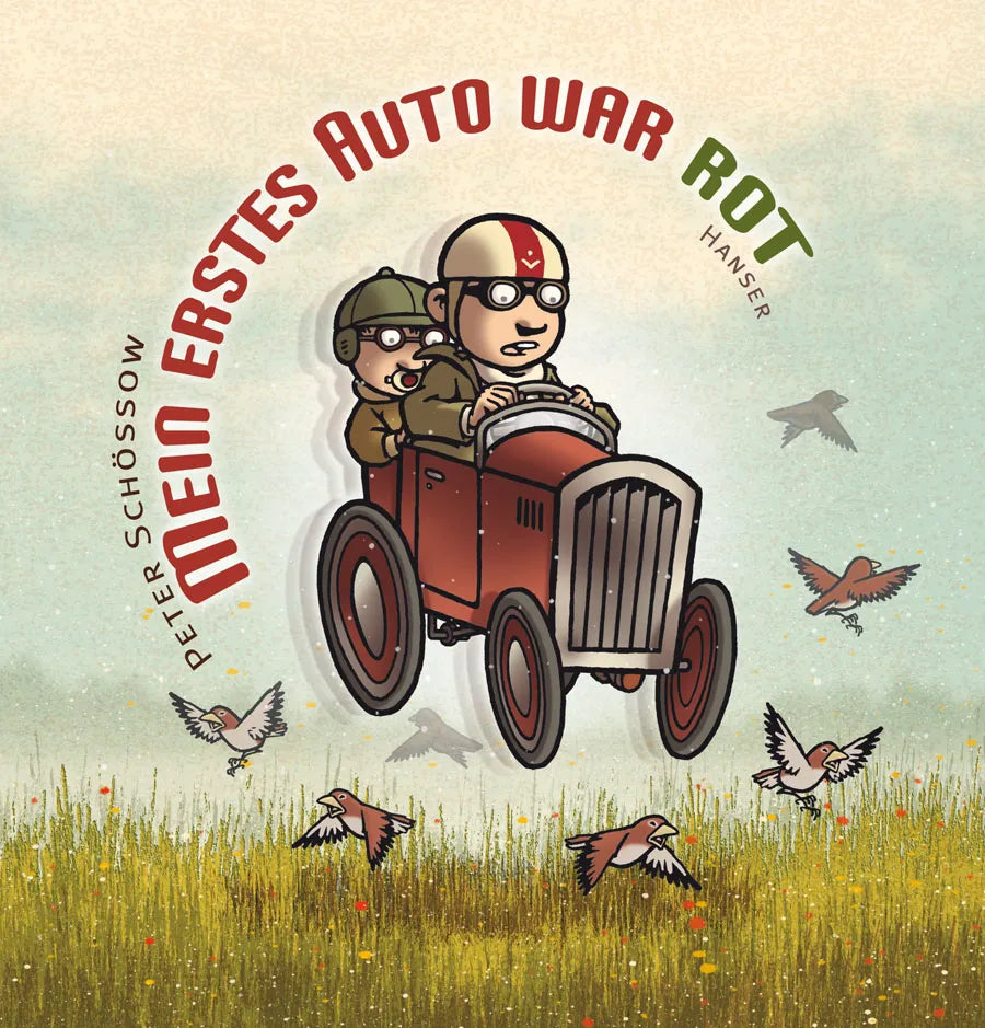 Buchcover von 'Mein erstes Auto war rot' - Gebundene Ausgabe von Peter Schössow