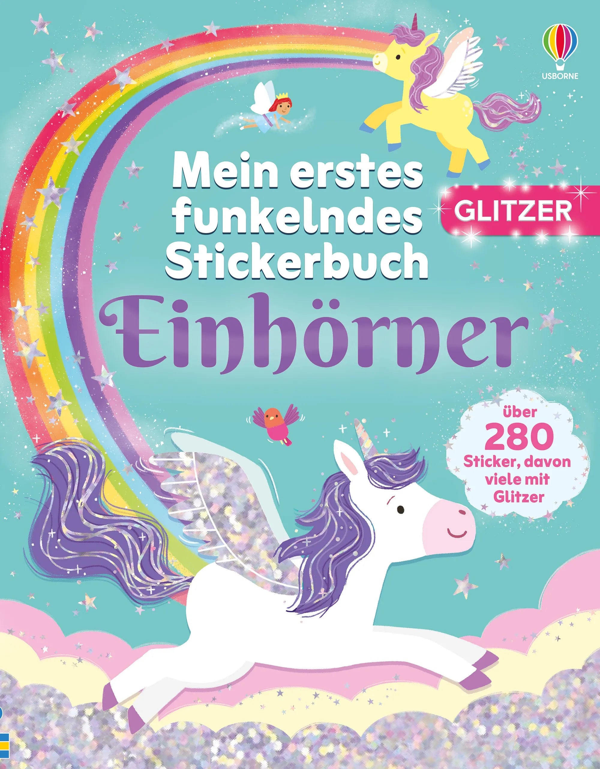 Cover: Mein erstes funkelndes Stickerbuch: Einhörner (Taschenbuch) von Kimberley Kinloch