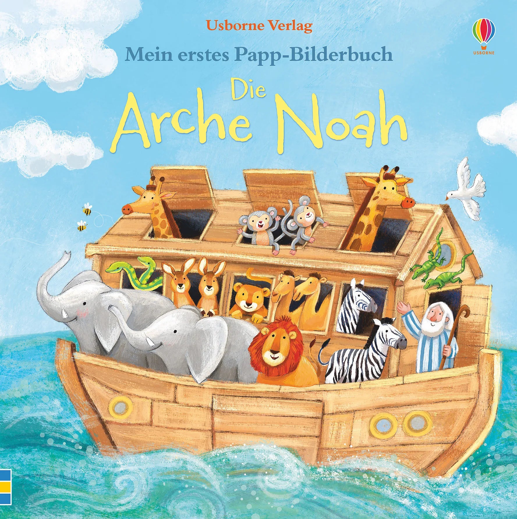 Buchcover von 'Mein erstes Papp-Bilderbuch: Die Arche Noah' - Gebundene Ausgabe von Russell Punter