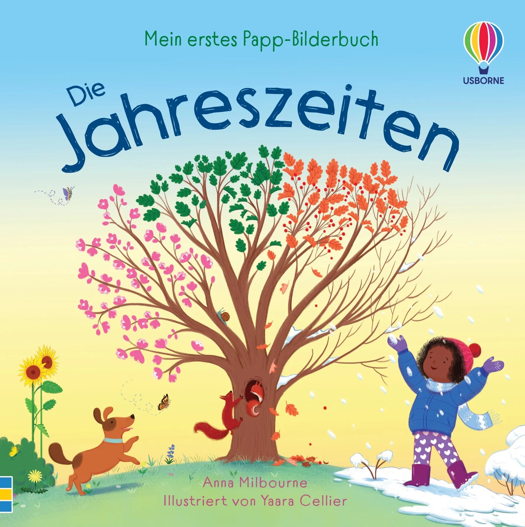 Buchcover von 'Mein erstes Papp-Bilderbuch: Die Jahreszeiten' - Gebundene Ausgabe von Anna Milbourne
