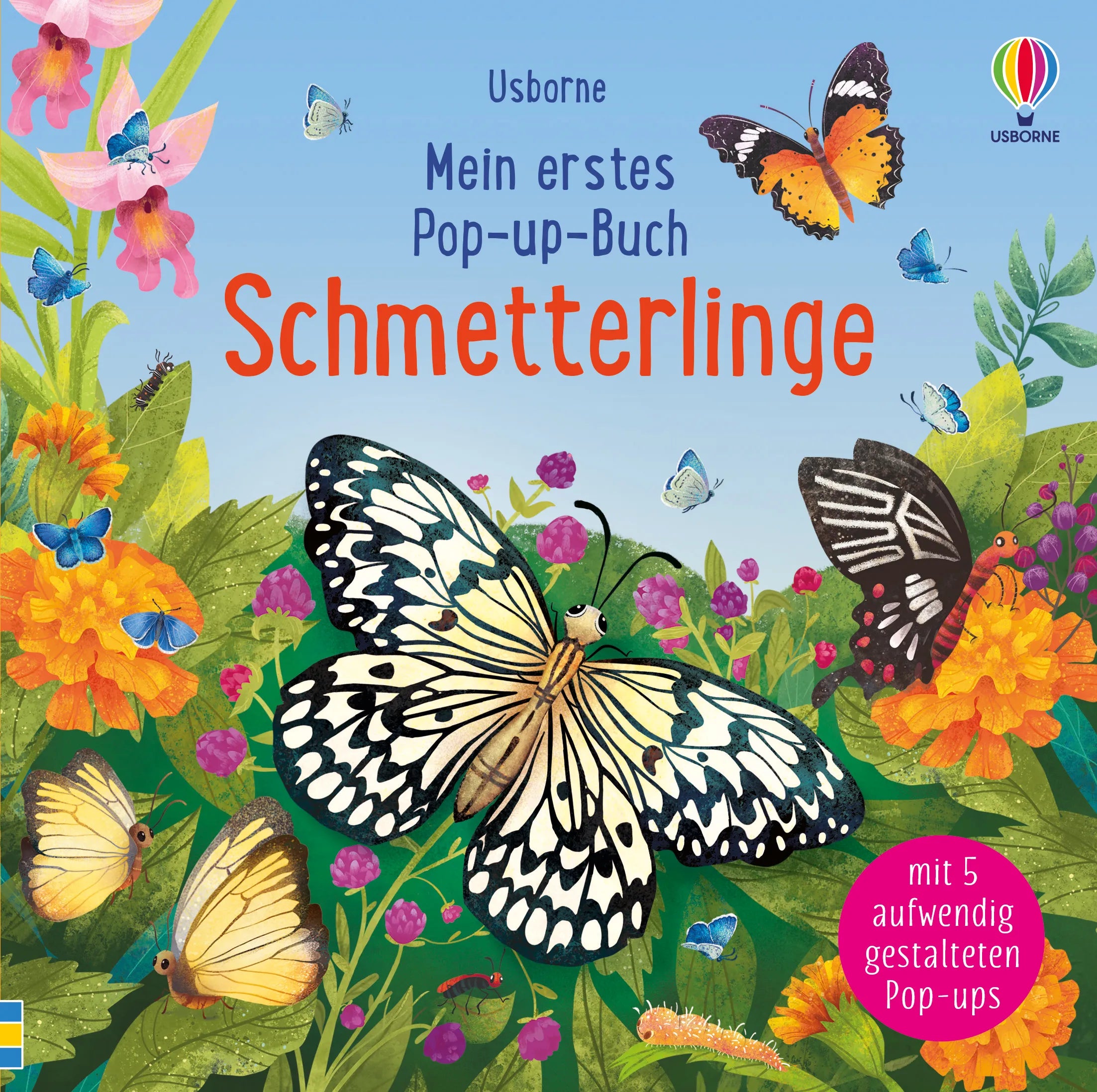 Buchcover von 'Mein erstes Pop-up-Buch: Schmetterlinge' - Gebundene Ausgabe von Laura Cowan