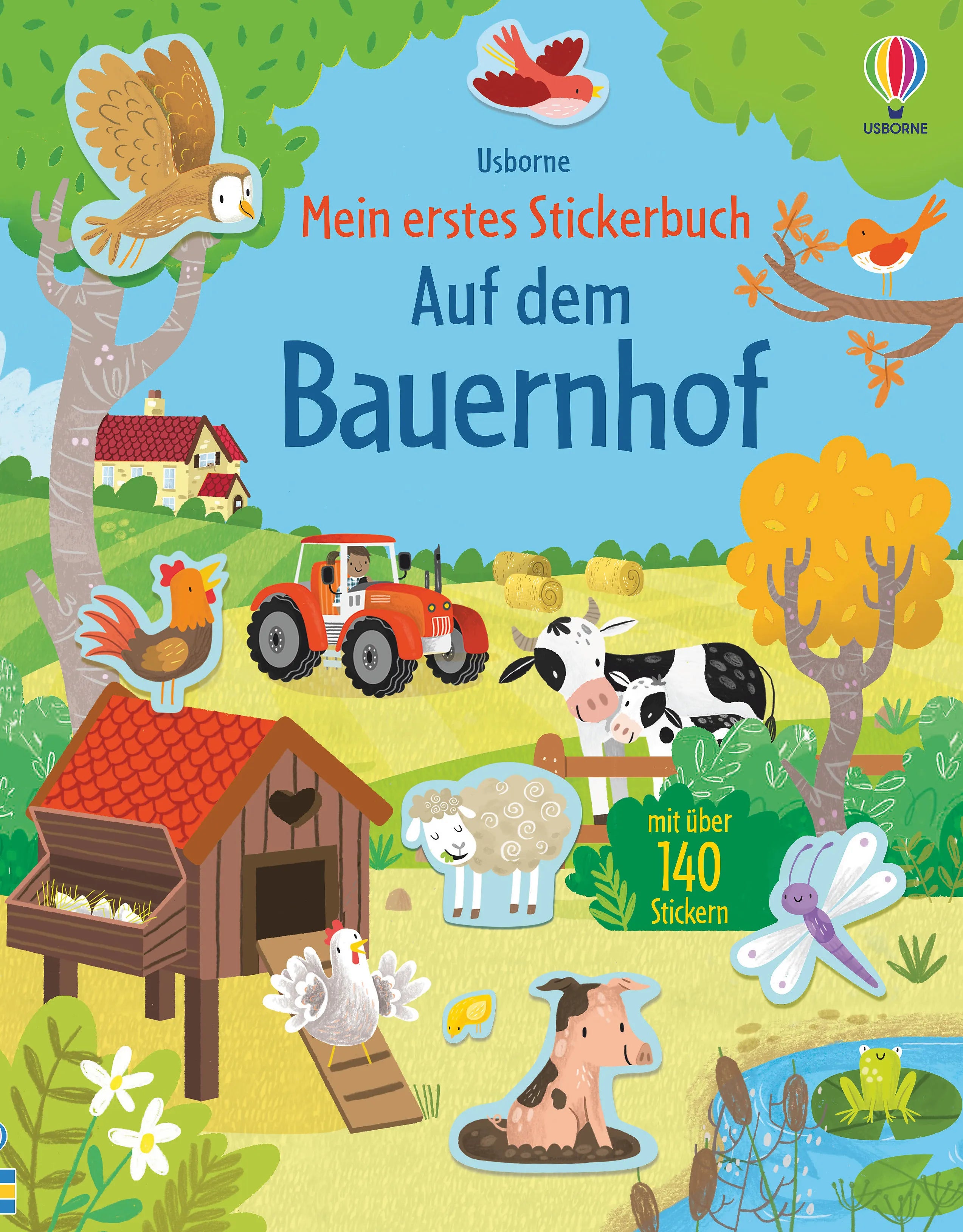 Buchcover von 'Mein erstes Stickerbuch: Auf dem Bauernhof' - Taschenbuch von Kristie Pickersgill