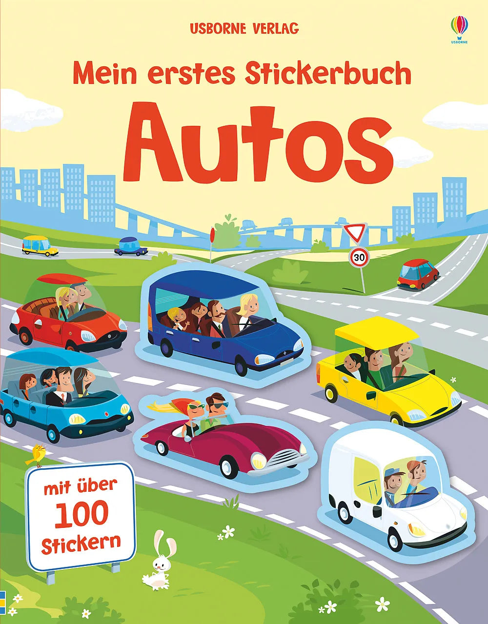 Buchcover von 'Mein erstes Stickerbuch: Autos' - Taschenbuch von Simon Tudhope