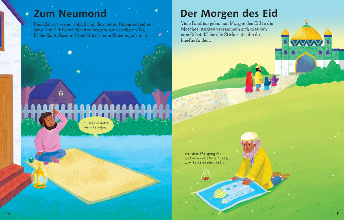 Detailansicht: Mein erstes Stickerbuch: Bald feiern wir das Zuckerfest (Taschenbuch)