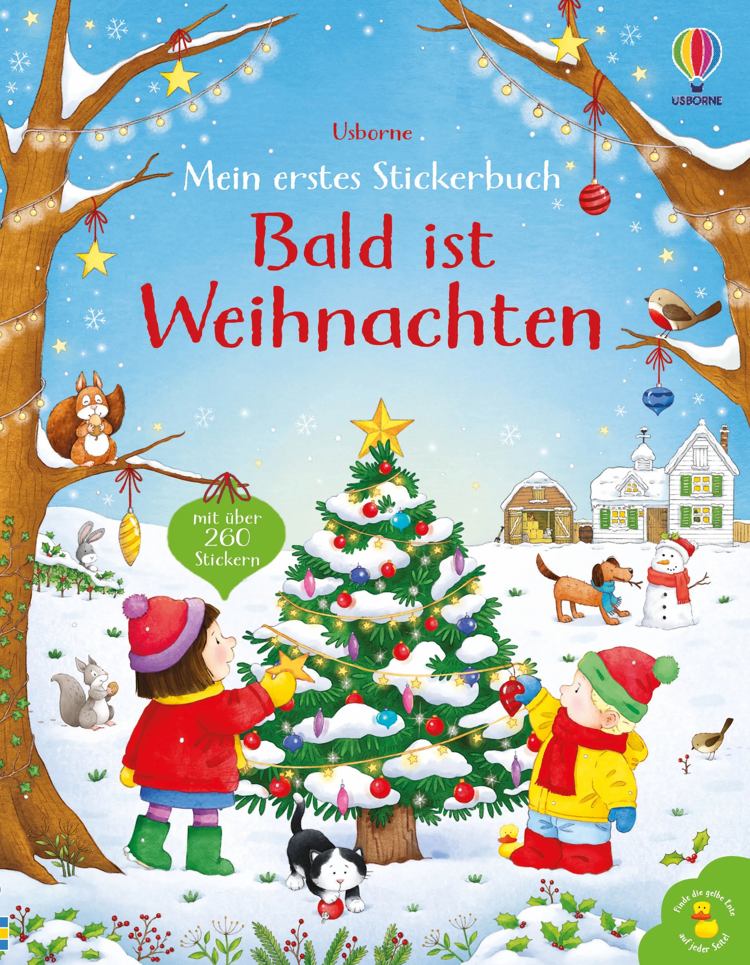 Buchcover von 'Mein erstes Stickerbuch: Bald ist Weihnachten' - Taschenbuch von Kate Nolan