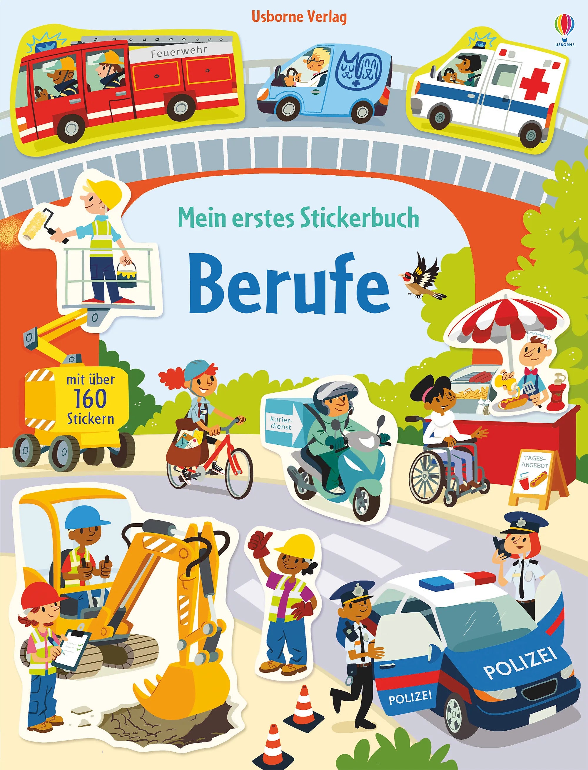 Buchcover von 'Mein erstes Stickerbuch: Berufe' - Taschenbuch von Hannah Watson