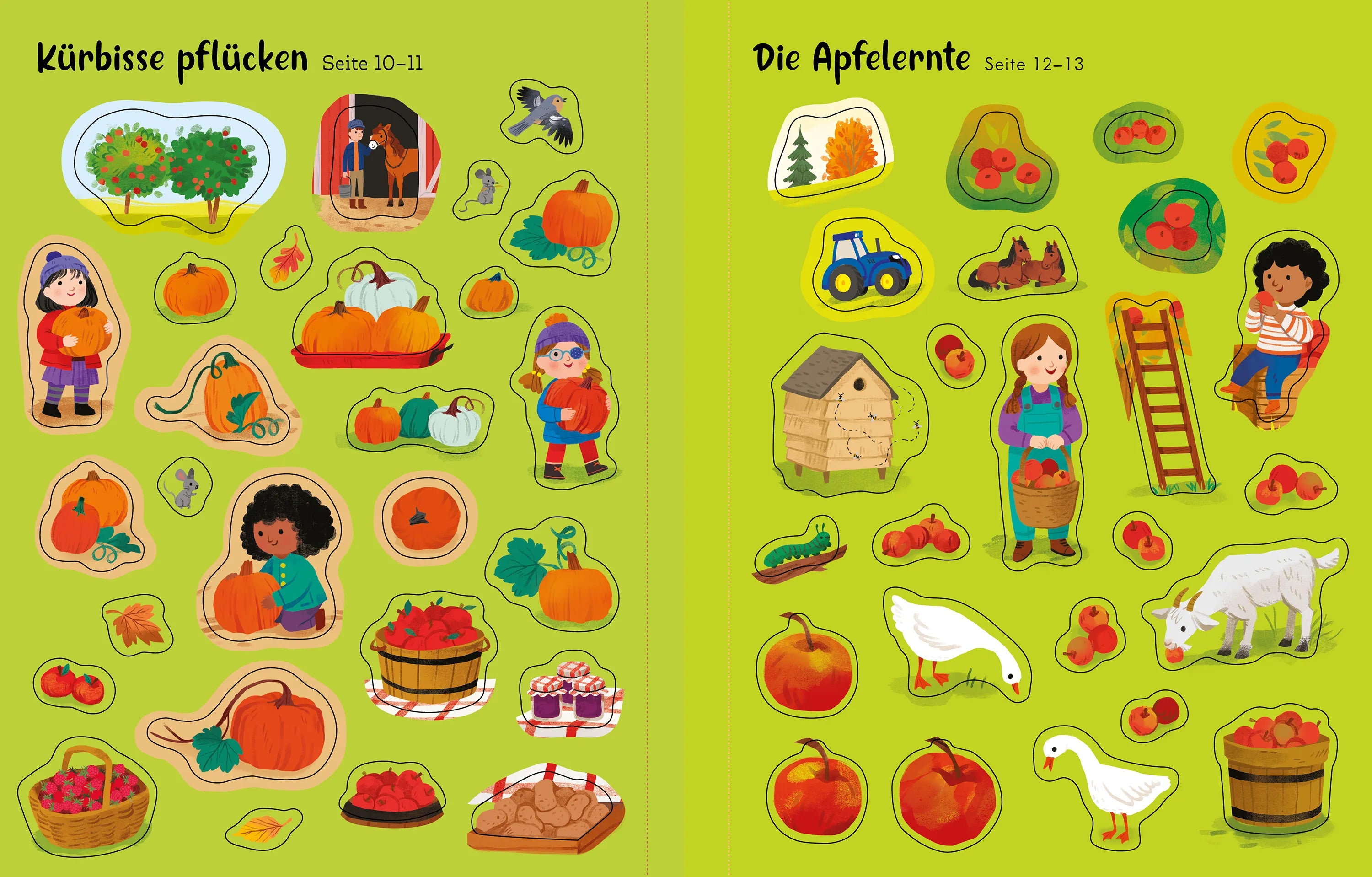 Jessica Greenwell - Mein erstes Stickerbuch: Bunter Herbst