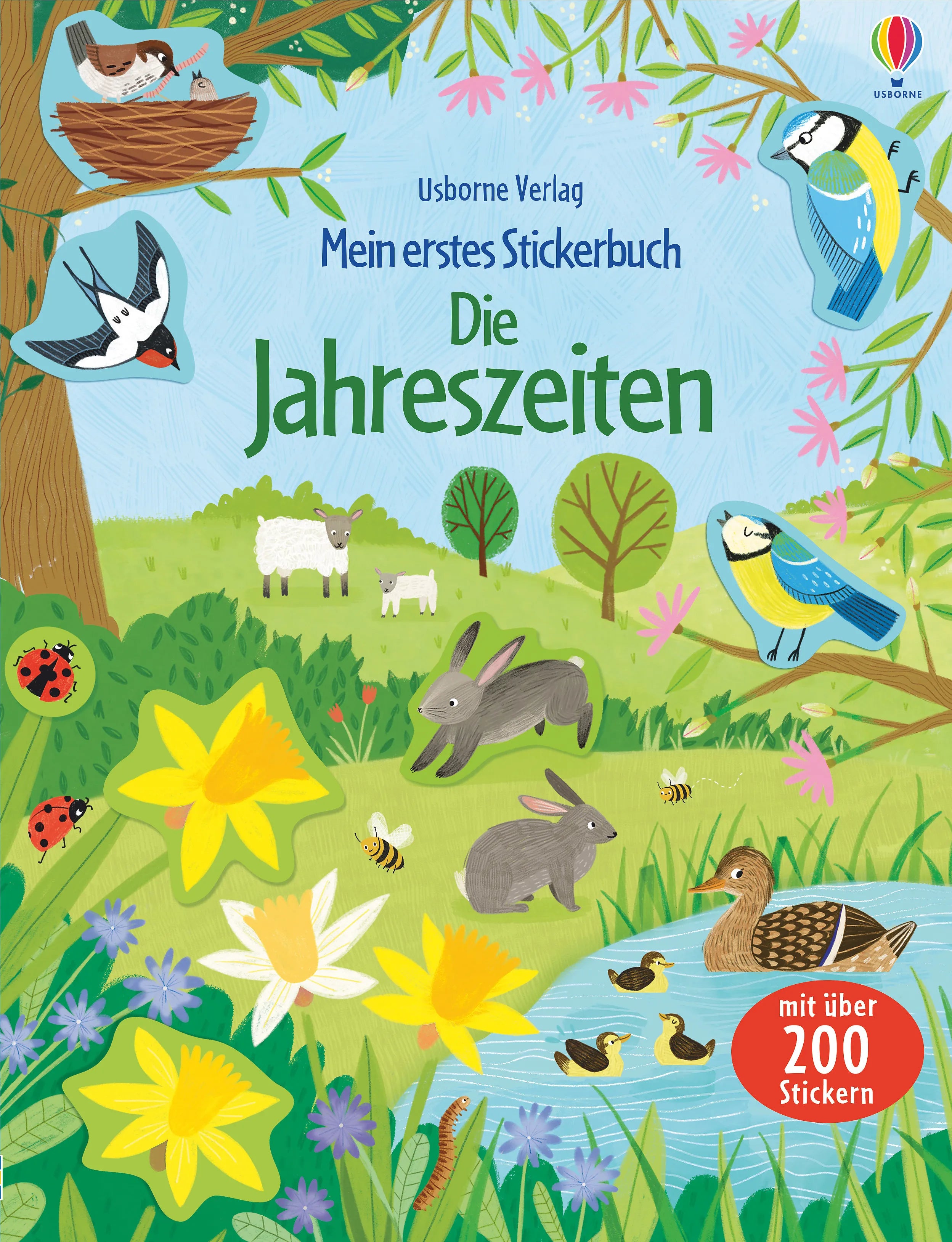Buchcover von 'Mein erstes Stickerbuch: Die Jahreszeiten' - Taschenbuch von Holly Bathie
