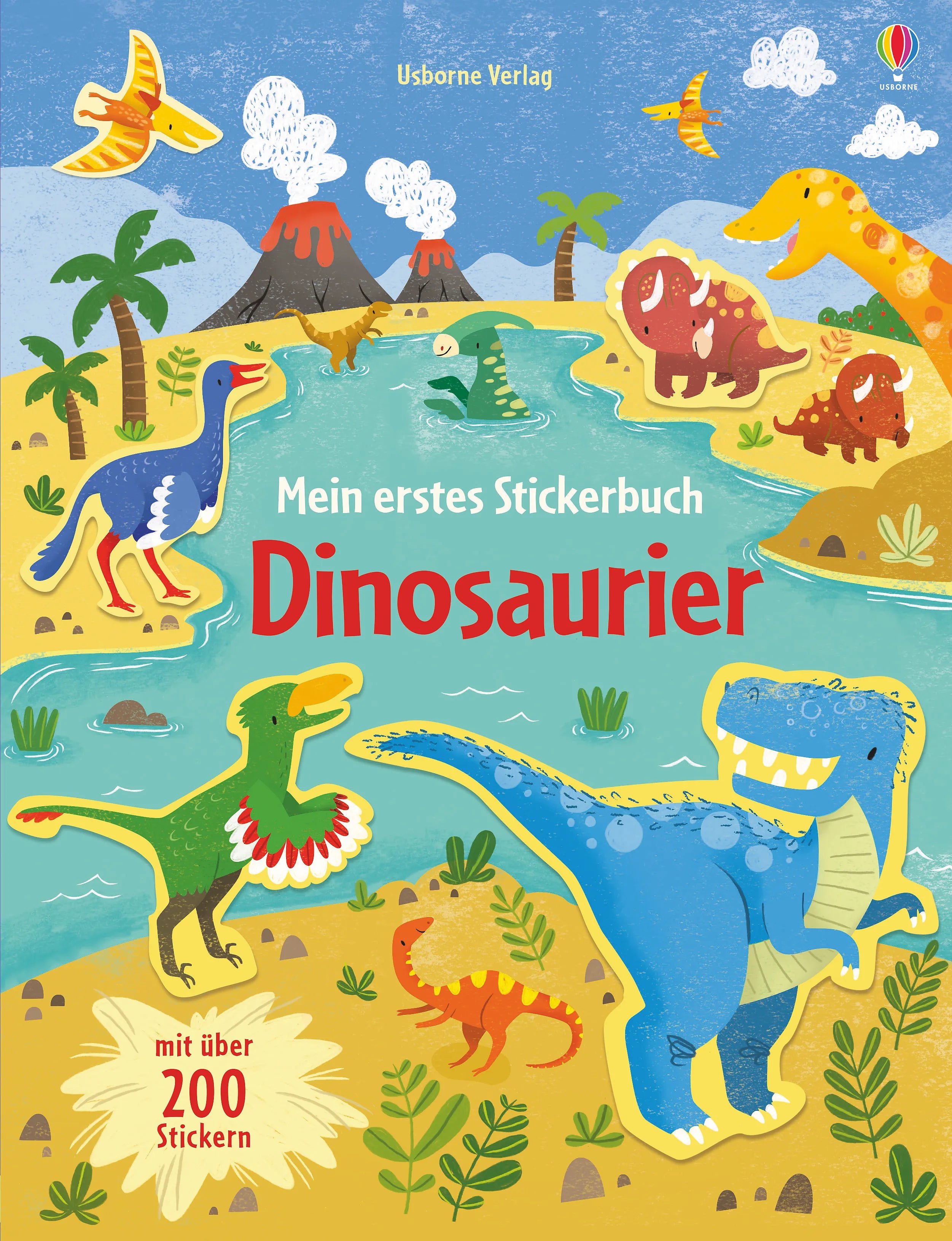 Buchcover von 'Mein erstes Stickerbuch: Dinosaurier' - Taschenbuch von Hannah Watson