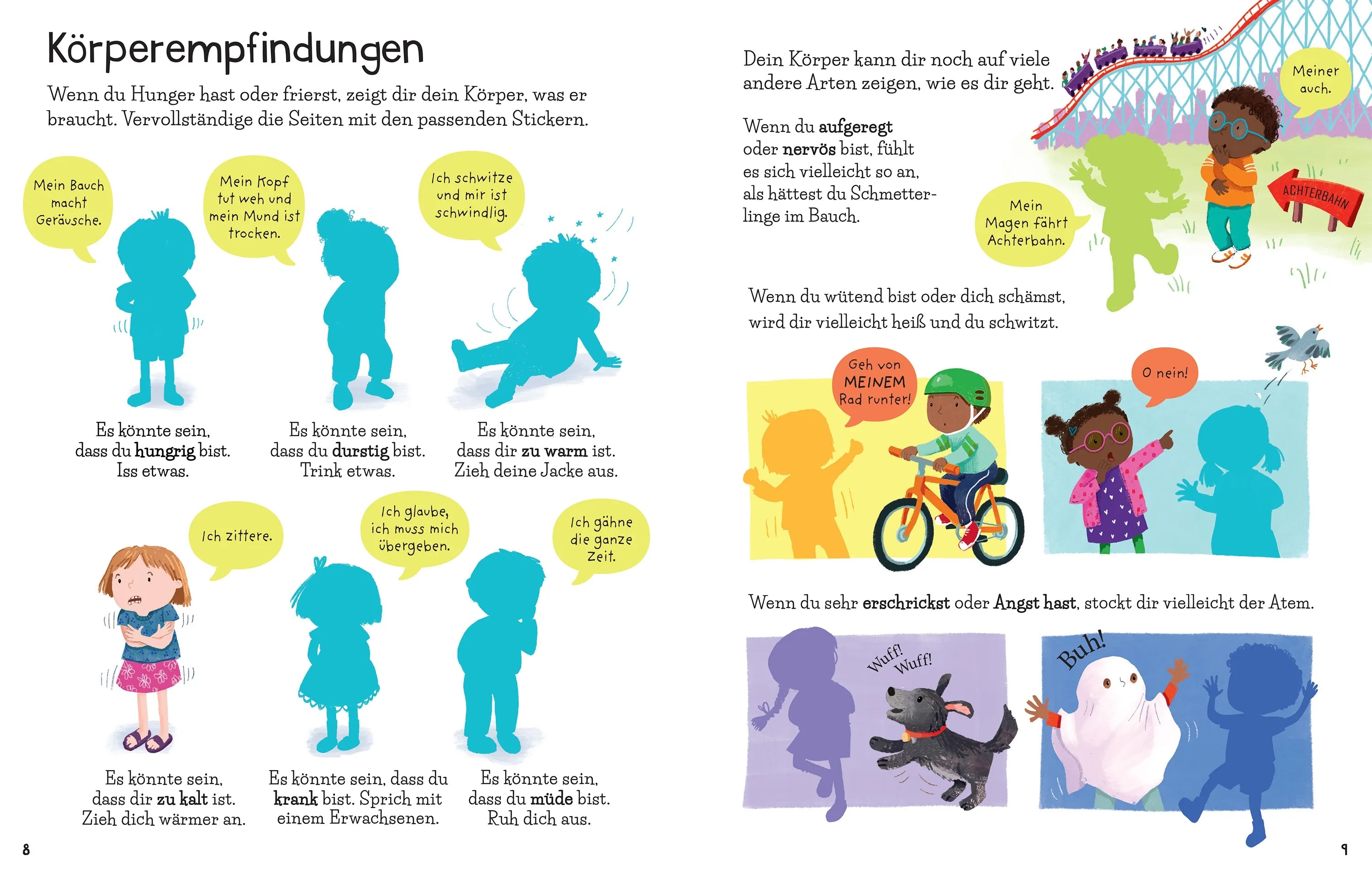 Holly Bathie - Mein erstes Stickerbuch: Gefühle