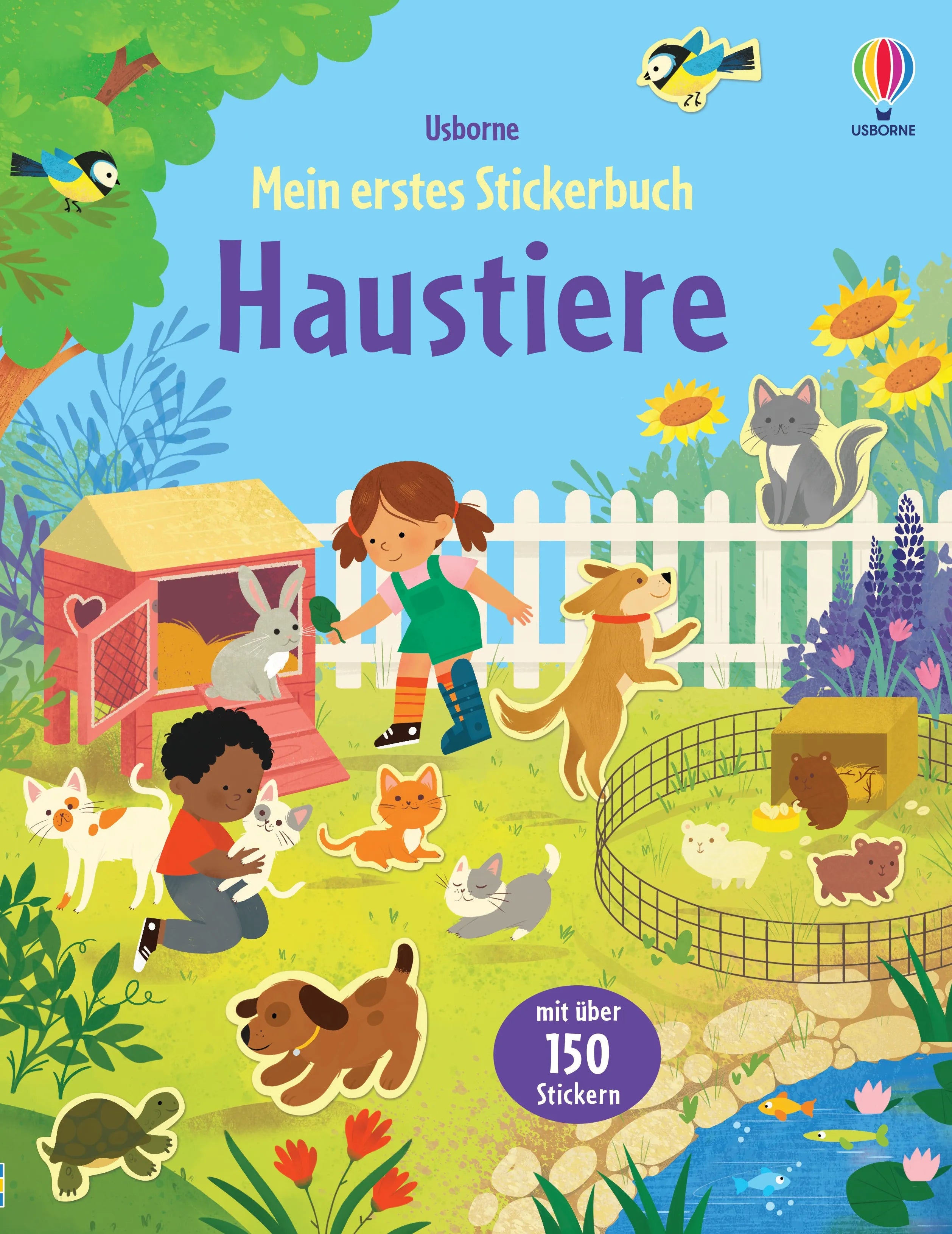 Buchcover von 'Mein erstes Stickerbuch: Haustiere' - Taschenbuch von Kristie Pickersgill