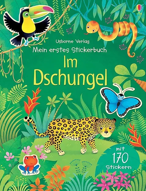 Buchcover von 'Mein erstes Stickerbuch: Im Dschungel' - Taschenbuch von Alice Primmer