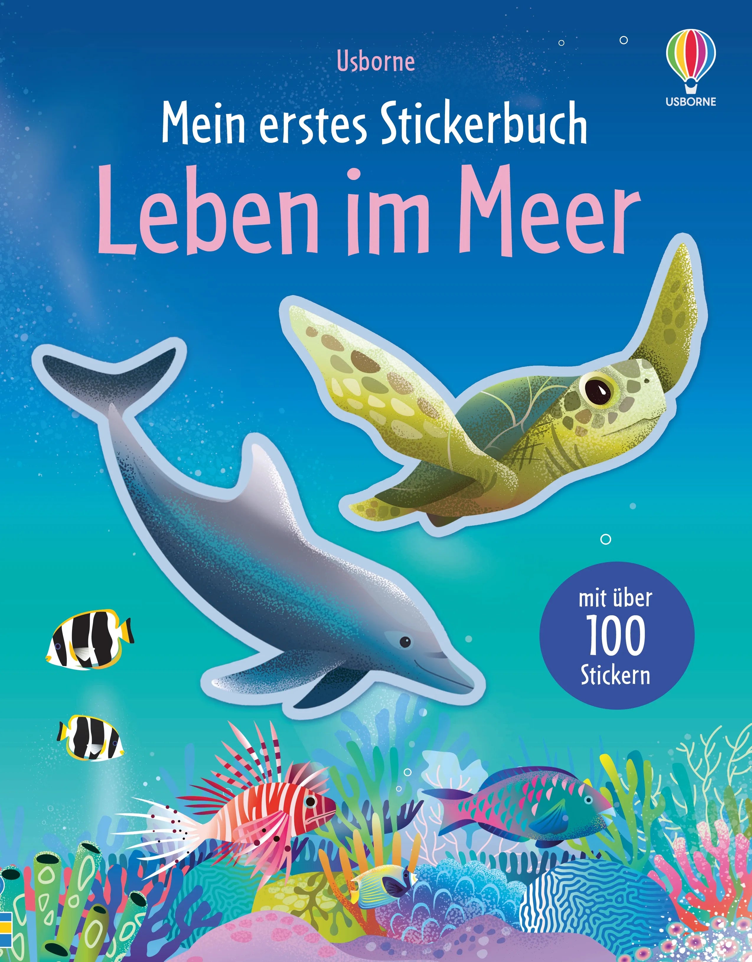 Buchcover von 'Mein erstes Stickerbuch: Leben im Meer' - Taschenbuch von Alice Beecham