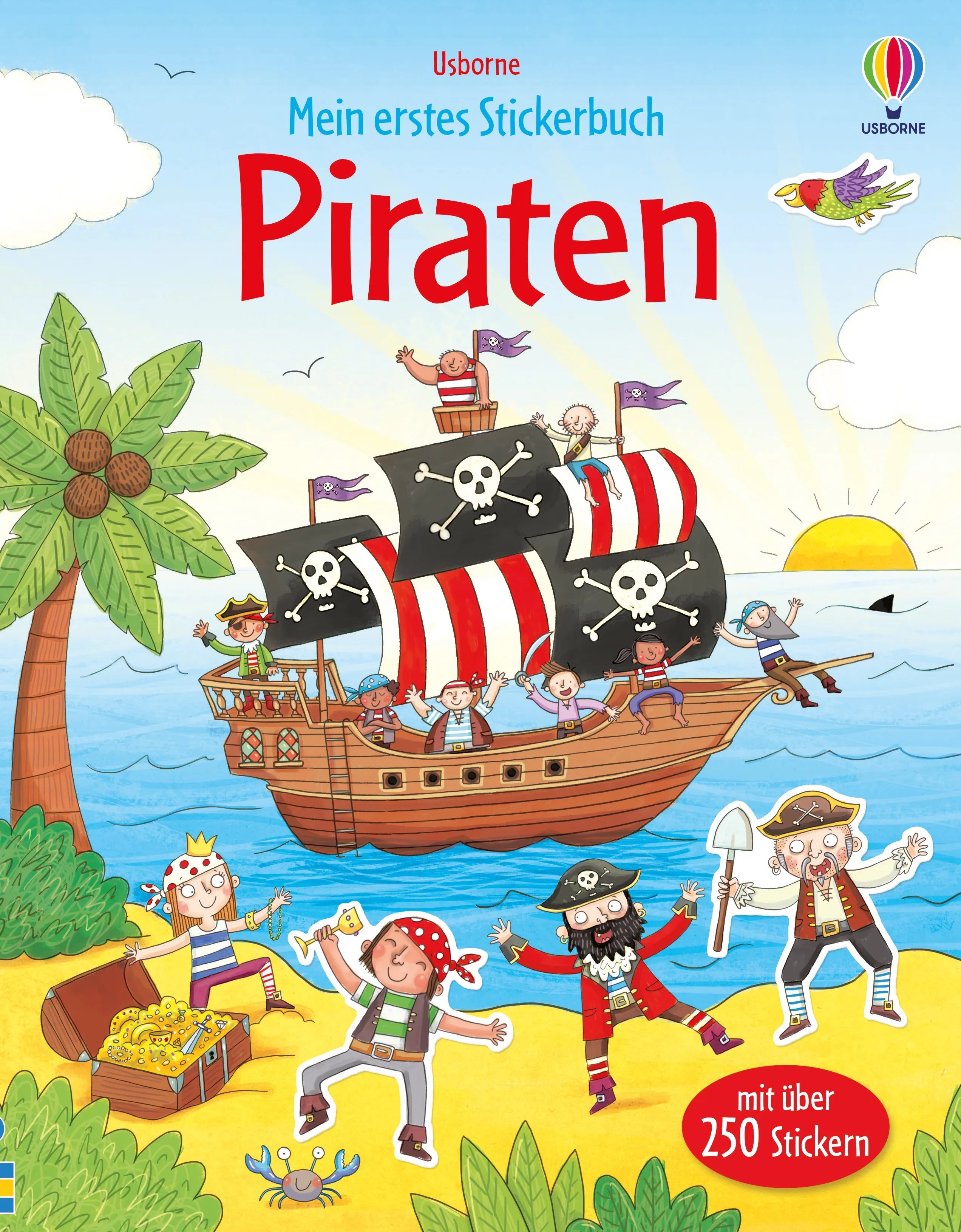 Buchcover von 'Mein erstes Stickerbuch: Piraten' - Taschenbuch von Sam Taplin