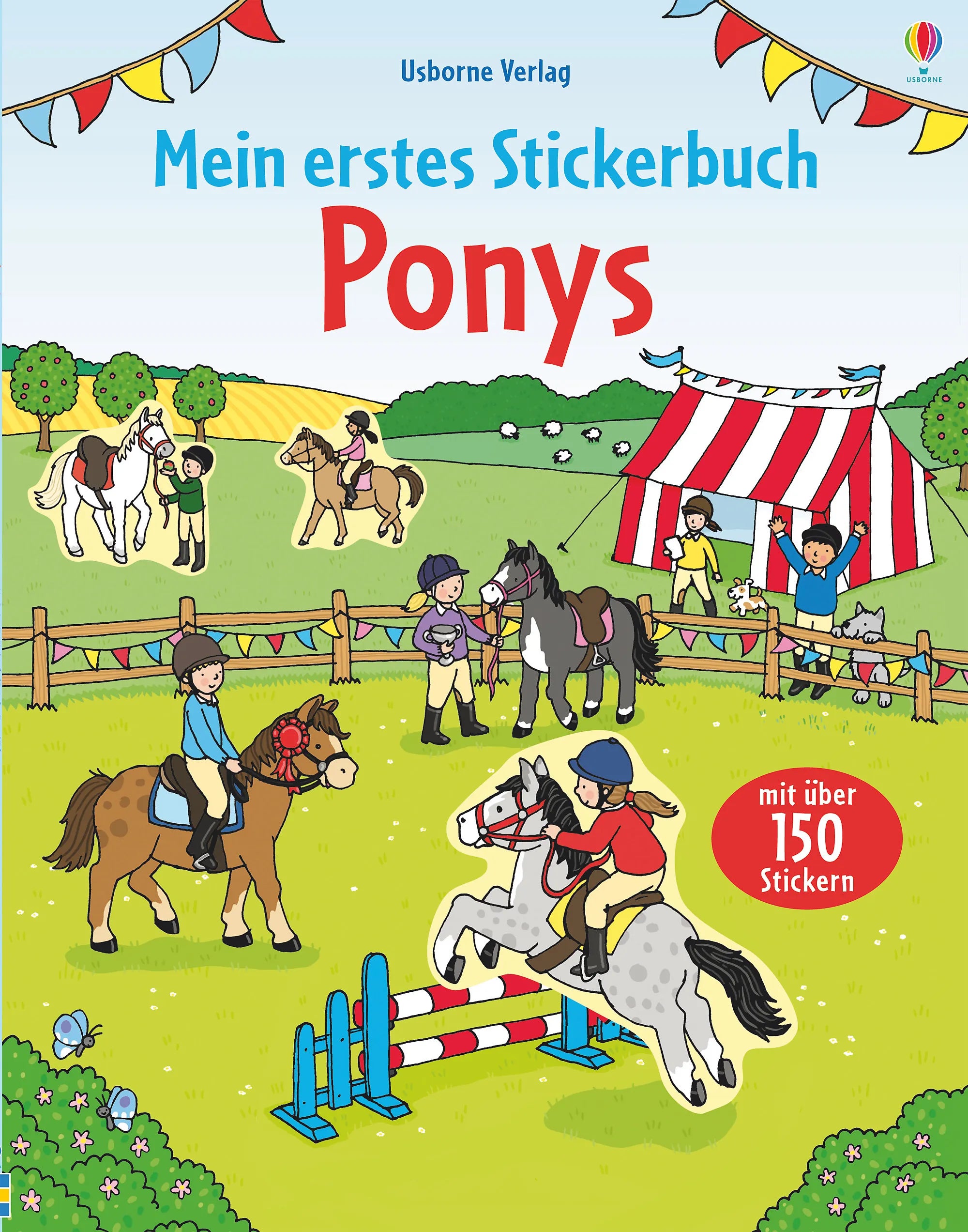 Buchcover von 'Mein erstes Stickerbuch: Ponys' - Taschenbuch von Fiona Patchett