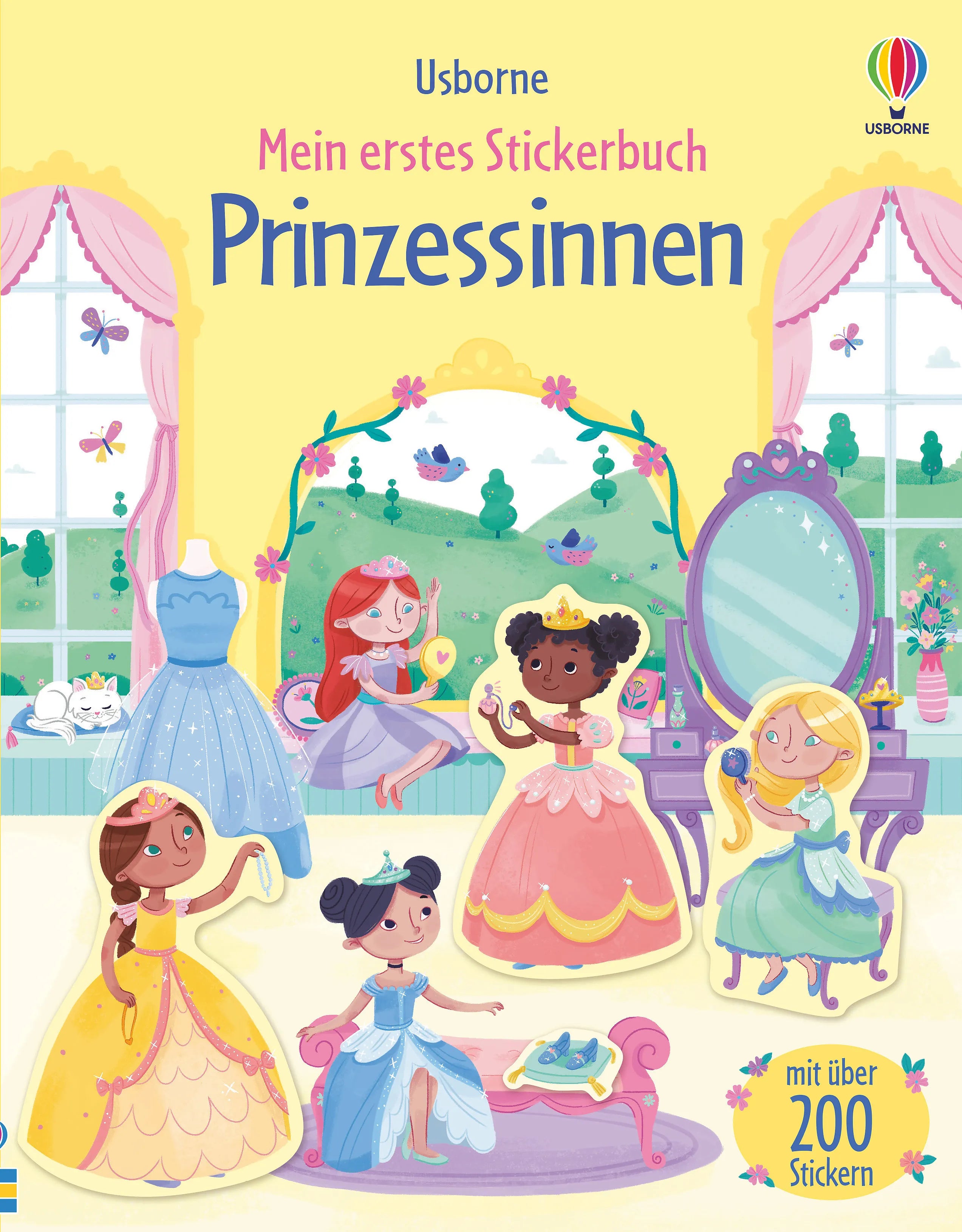 Buchcover von 'Mein erstes Stickerbuch: Prinzessinnen' - Taschenbuch von Caroline Young