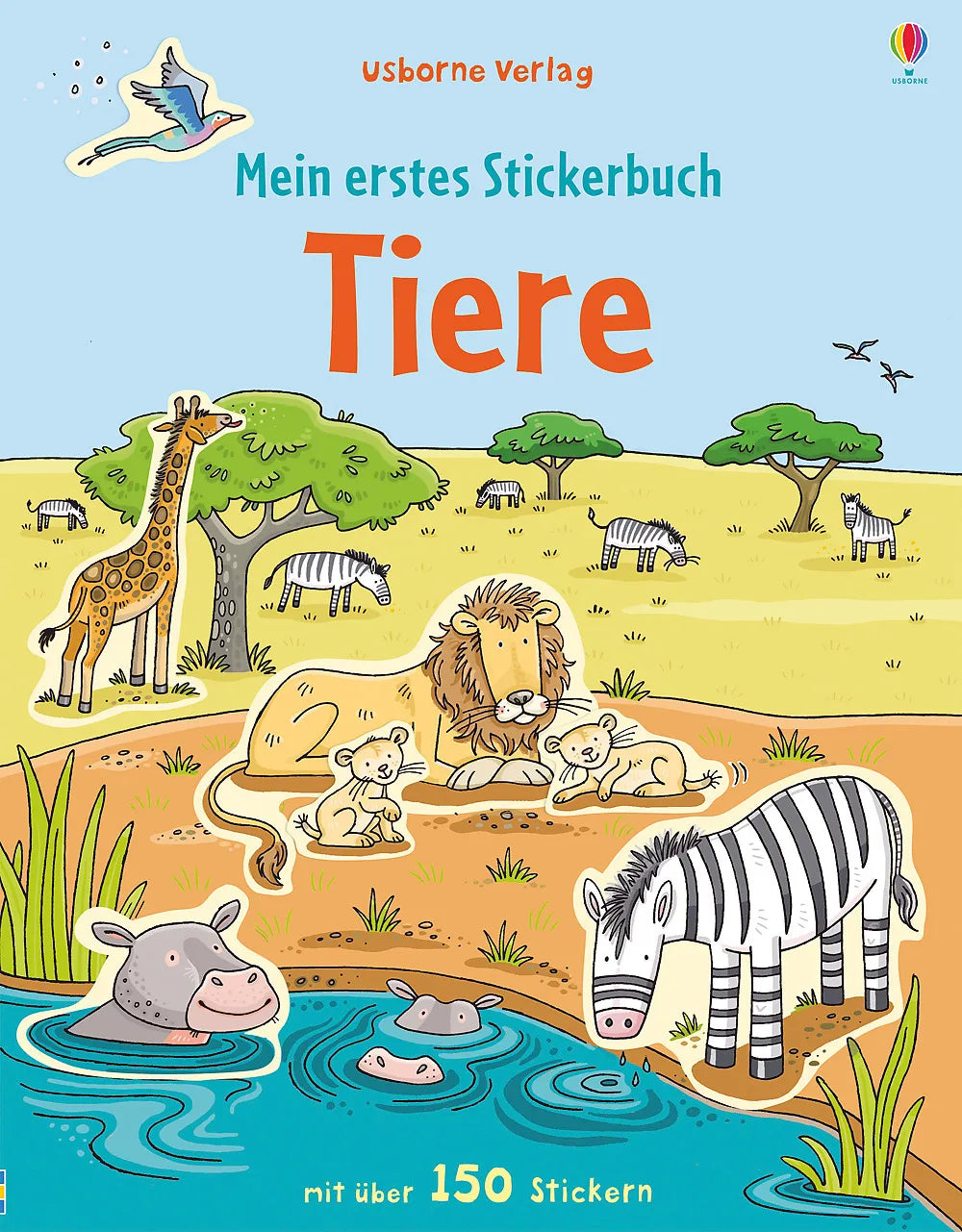 Buchcover von 'Mein erstes Stickerbuch: Tiere' - Taschenbuch von Jessica Greenwell