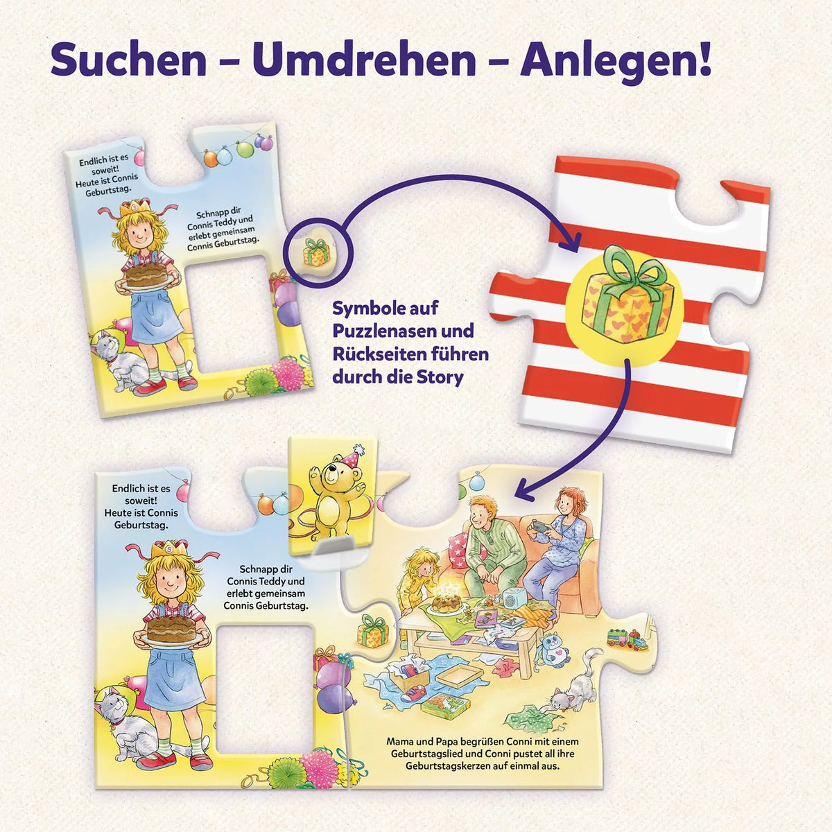 Mein erstes Story-Puzzle Conni hat Geburtstag – Ansicht