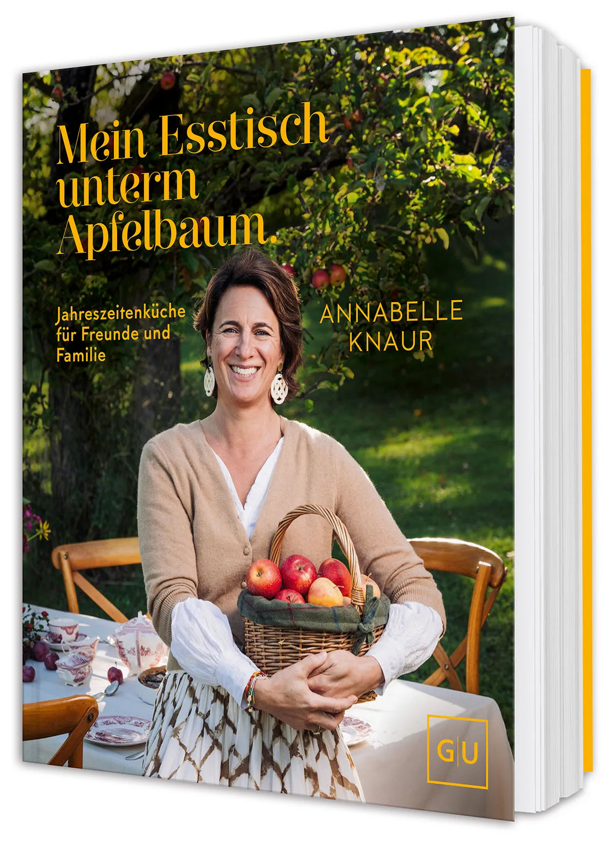 Cover: Mein Esstisch unterm Apfelbaum (Hardcover) von Annabelle Knaur