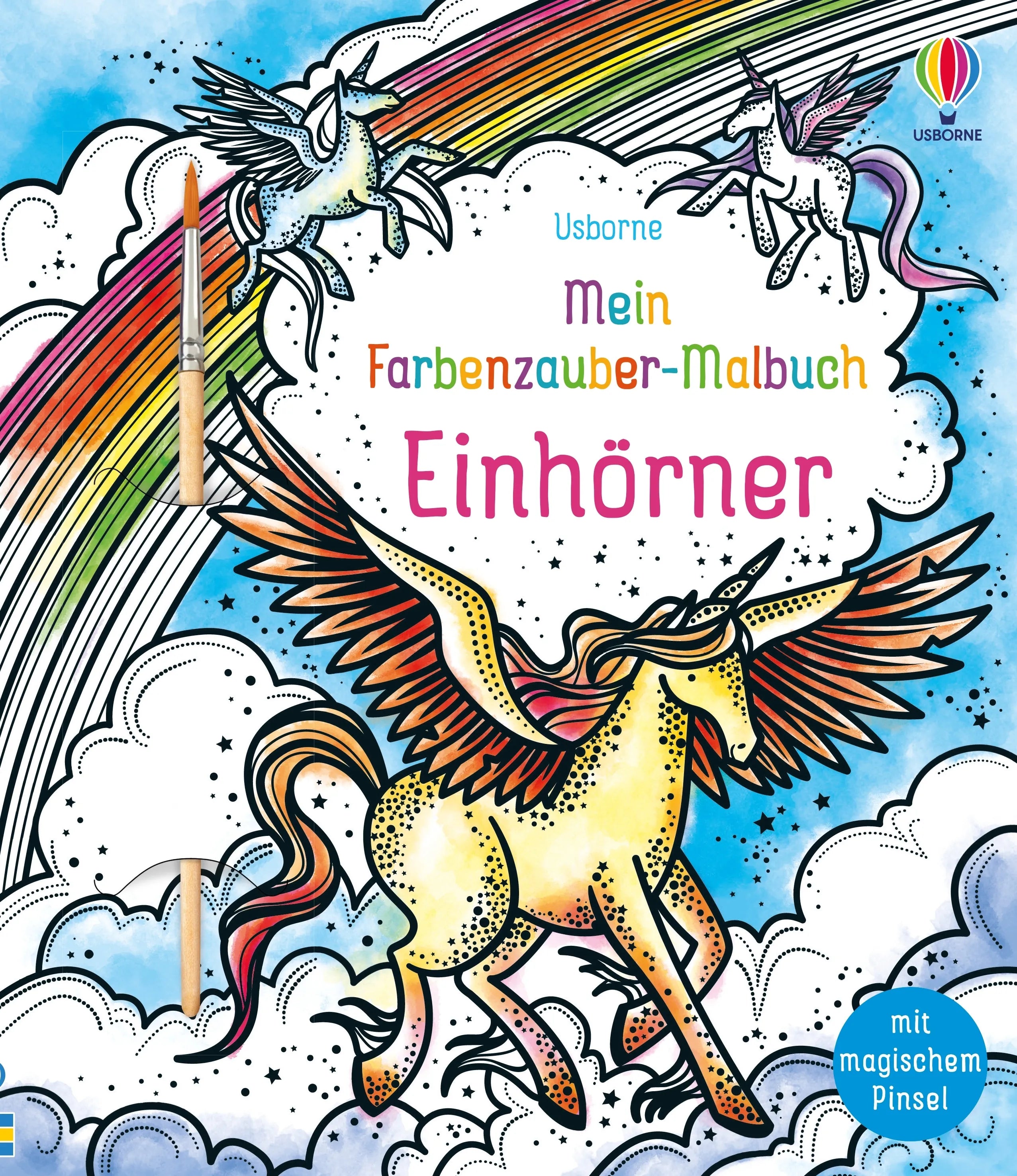 Cover: Mein Farbenzauber-Malbuch: Einhörner (Taschenbuch) von Fiona Watt