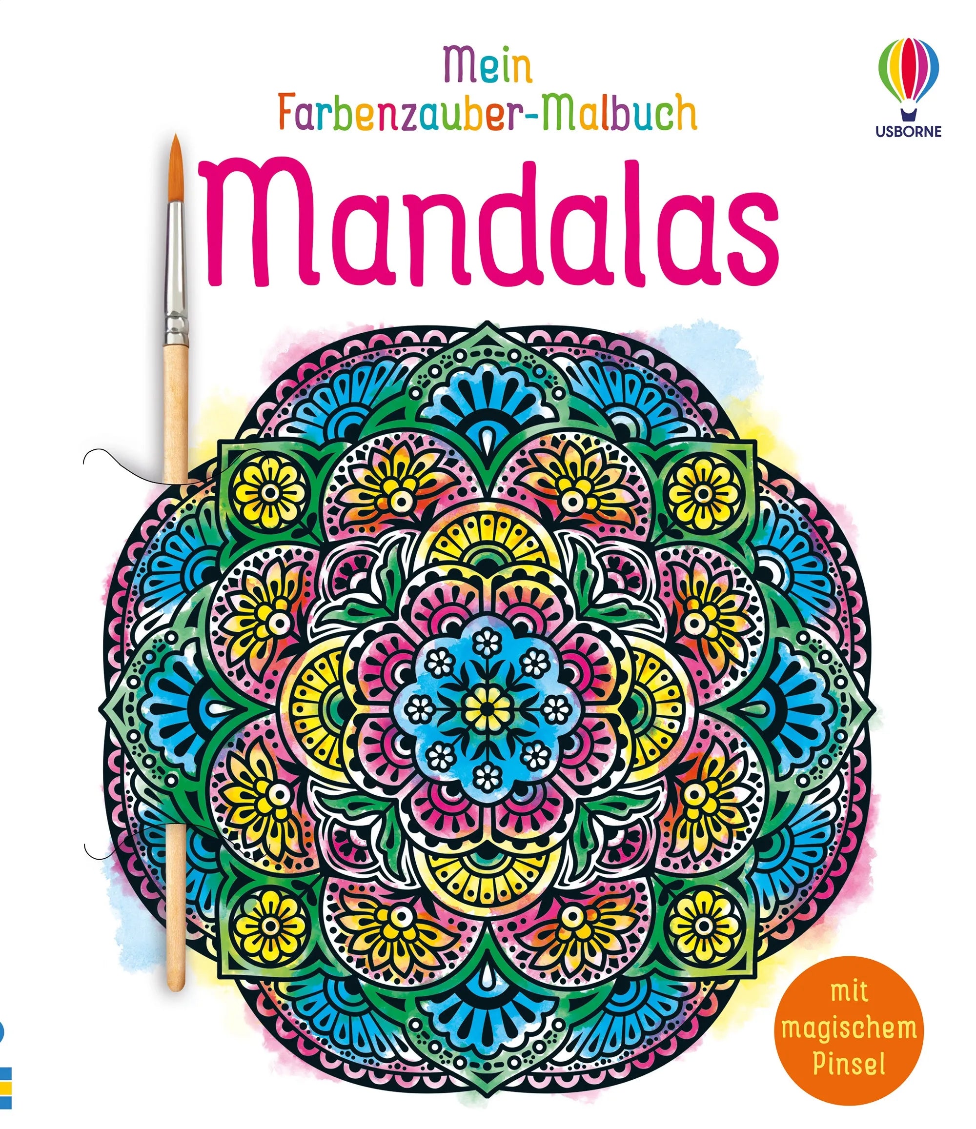 Cover: Mein Farbenzauber-Malbuch: Mandalas (Taschenbuch) von Abigail Wheatley