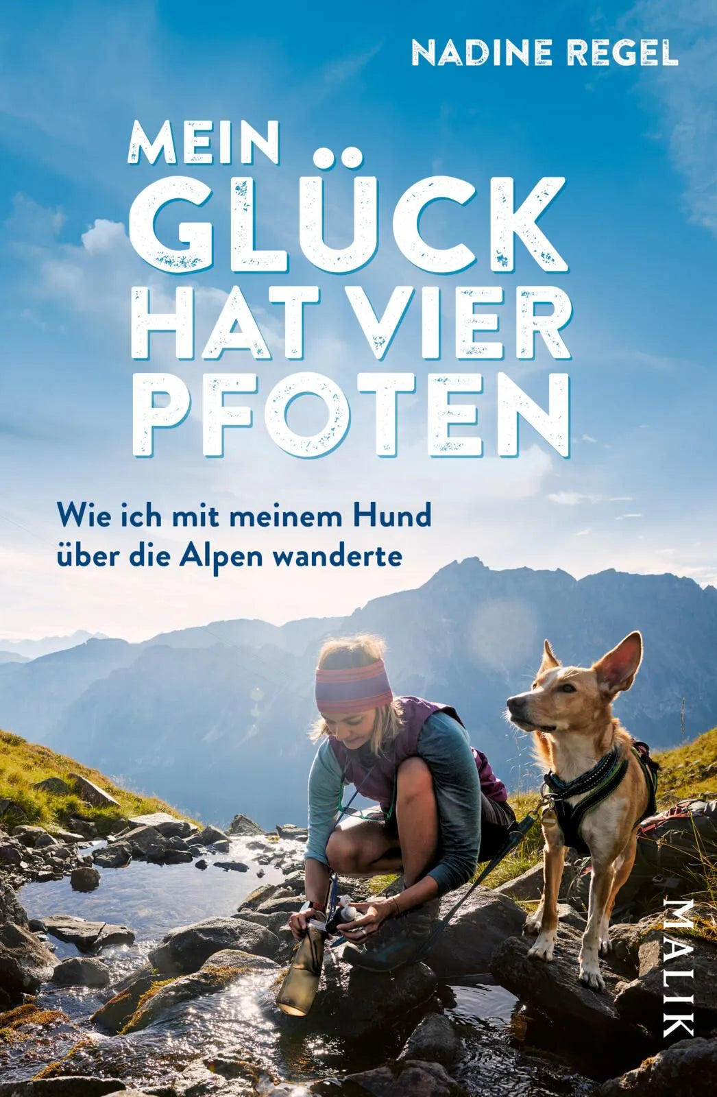 Cover: Mein Glück hat vier Pfoten (Taschenbuch) von Nadine Regel