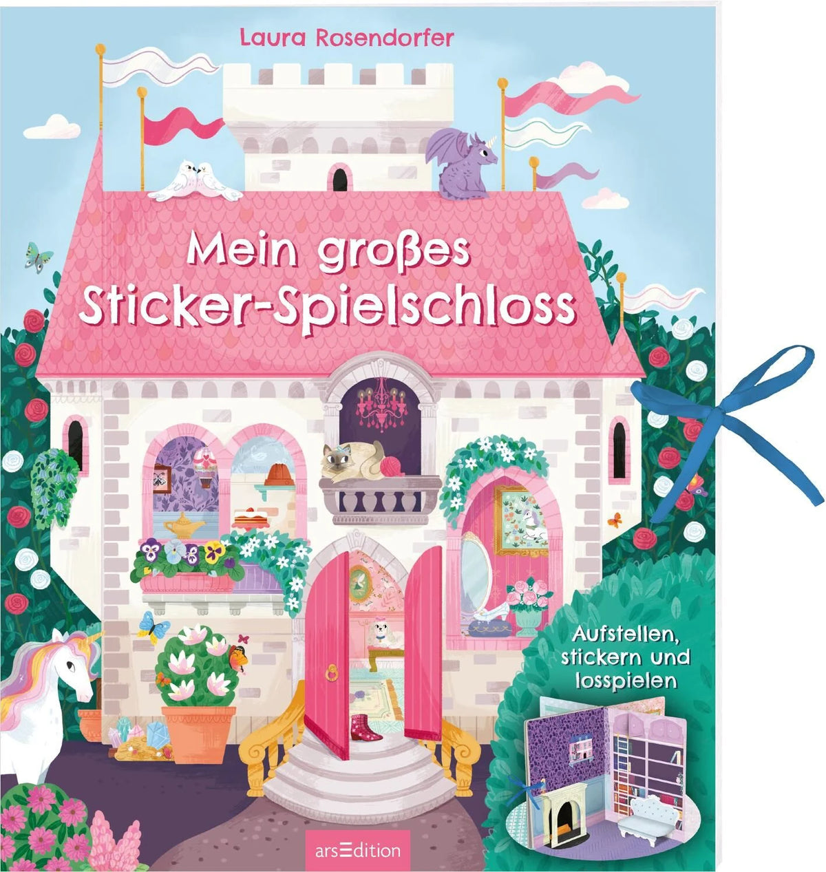 Gesellschaftsspiel: Mein großes Sticker-Spielschloss