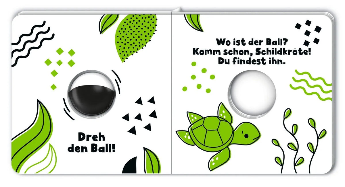 Detailansicht: Mein grünes Kuller-Kontrastbuch (Hardcover)