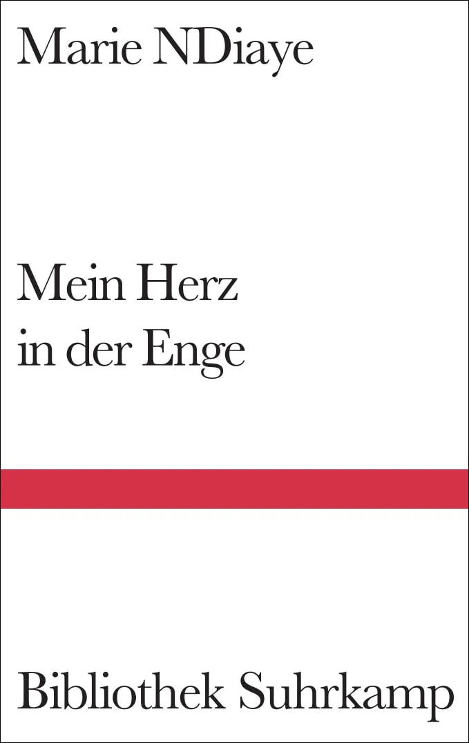 Buchcover von 'Mein Herz in der Enge' - Gebundene Ausgabe von Marie NDiaye