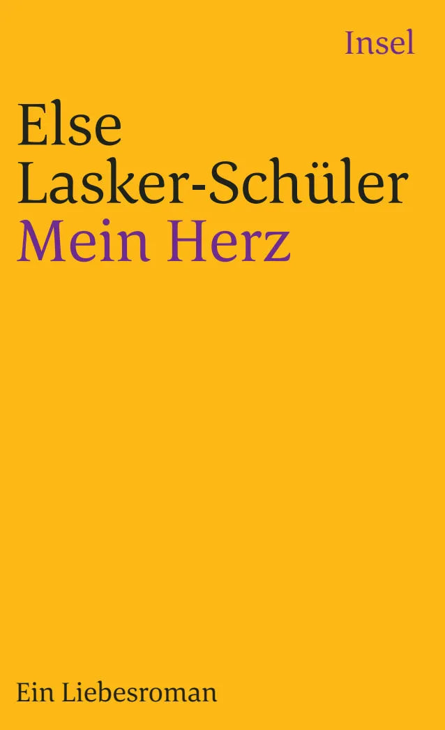 Buchcover von 'Mein Herz' - Taschenbuch von Else Lasker-Schüler