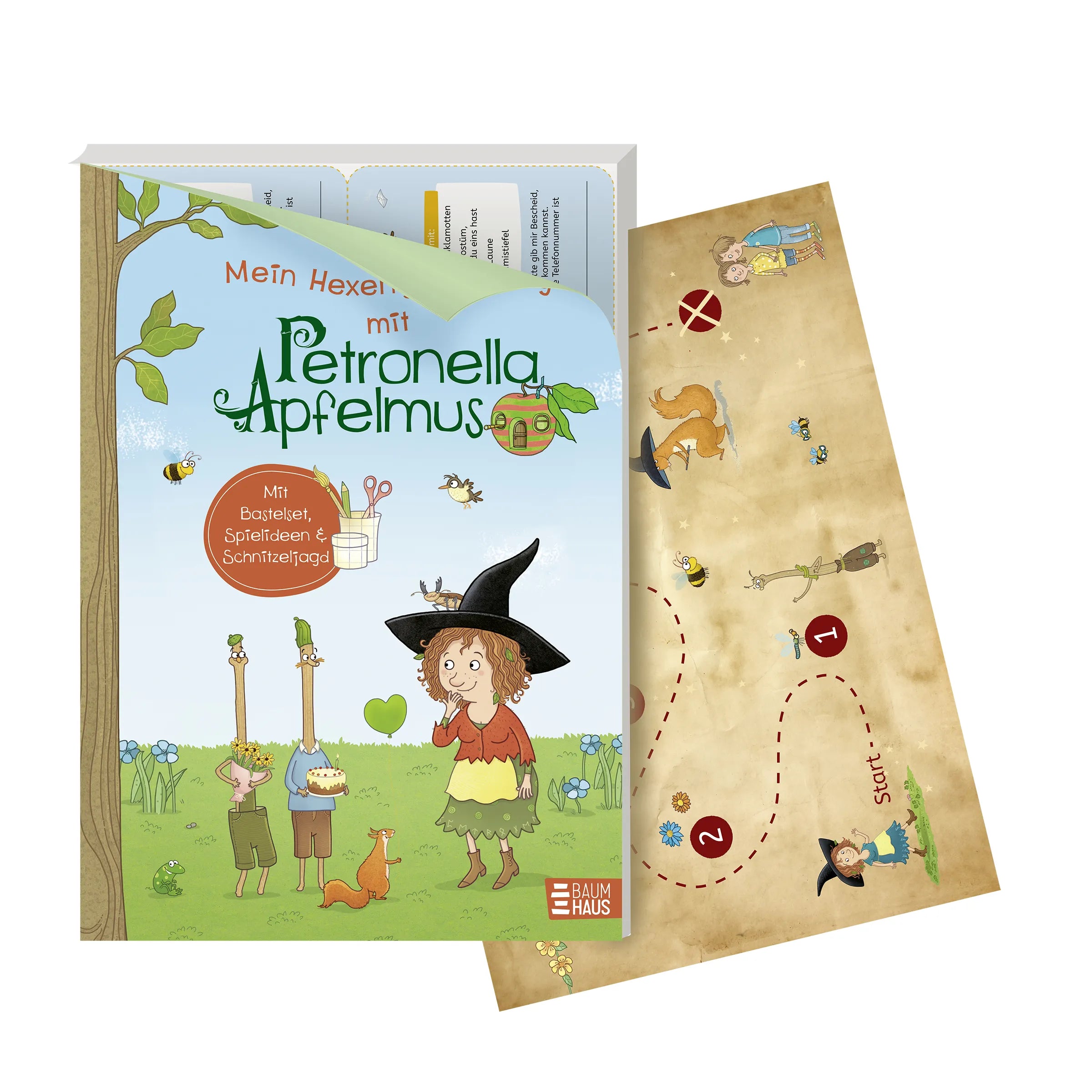 Buchcover von 'Mein Hexengeburtstag mit Petronella Apfelmus' - Paperback von Sabine Städing