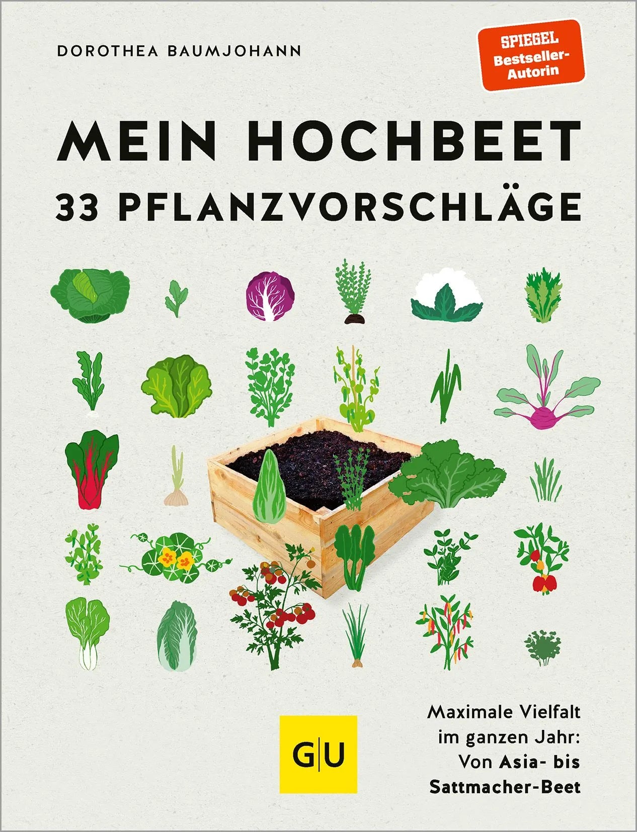 Cover: Mein Hochbeet – 33 Pflanzvorschläge (Hardcover) von Dorothea Baumjohann