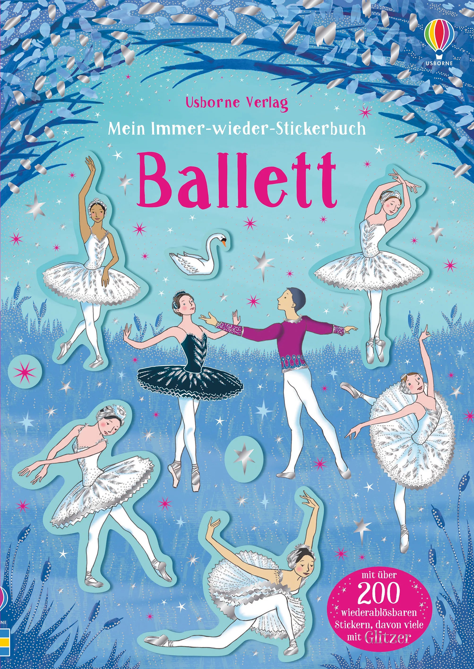 Buchcover von 'Mein Immer-wieder-Stickerbuch: Ballett' - Taschenbuch von Kirsteen Robson