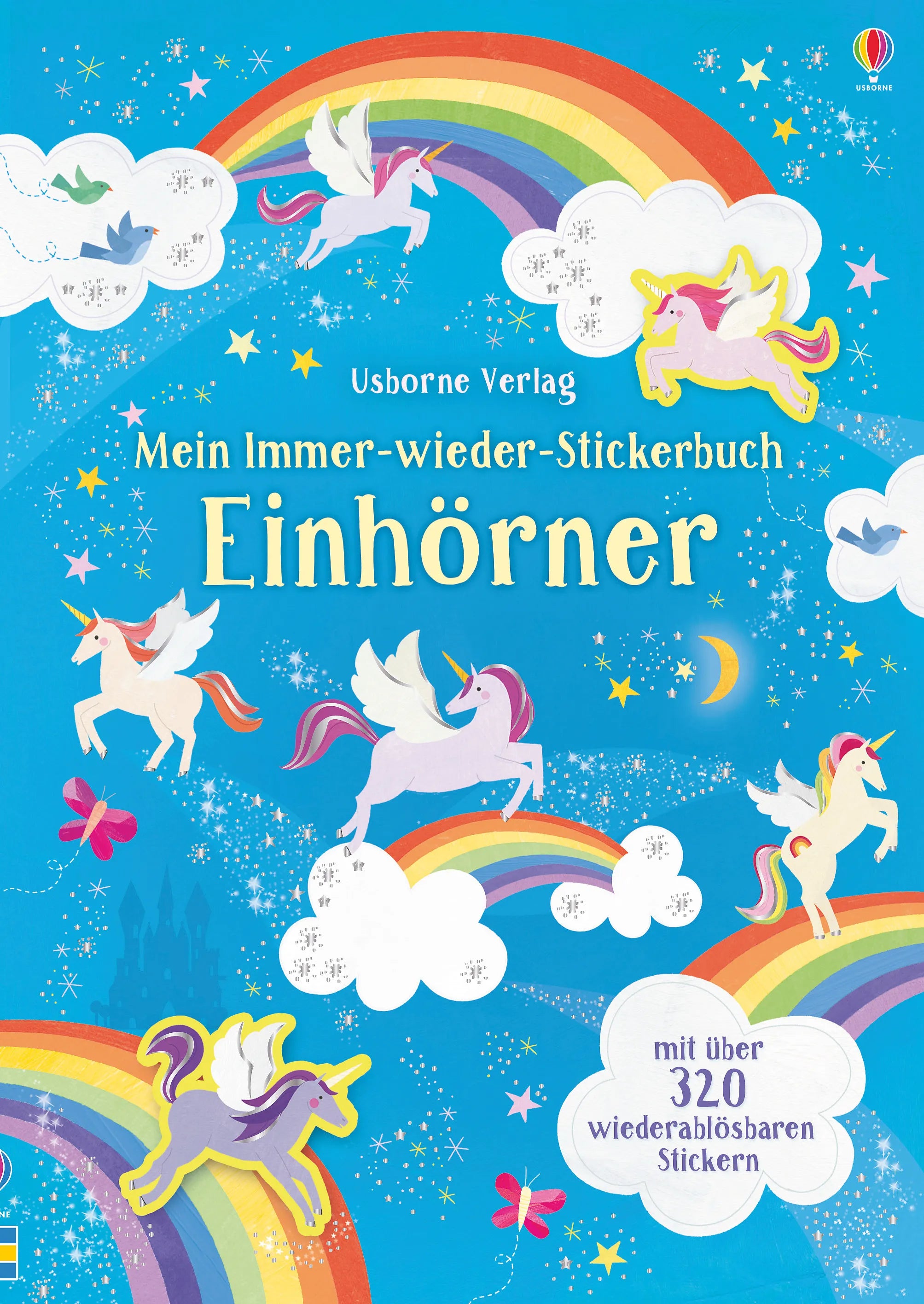 Buchcover von 'Mein Immer-wieder-Stickerbuch: Einhörner' - Taschenbuch von Hannah Watson