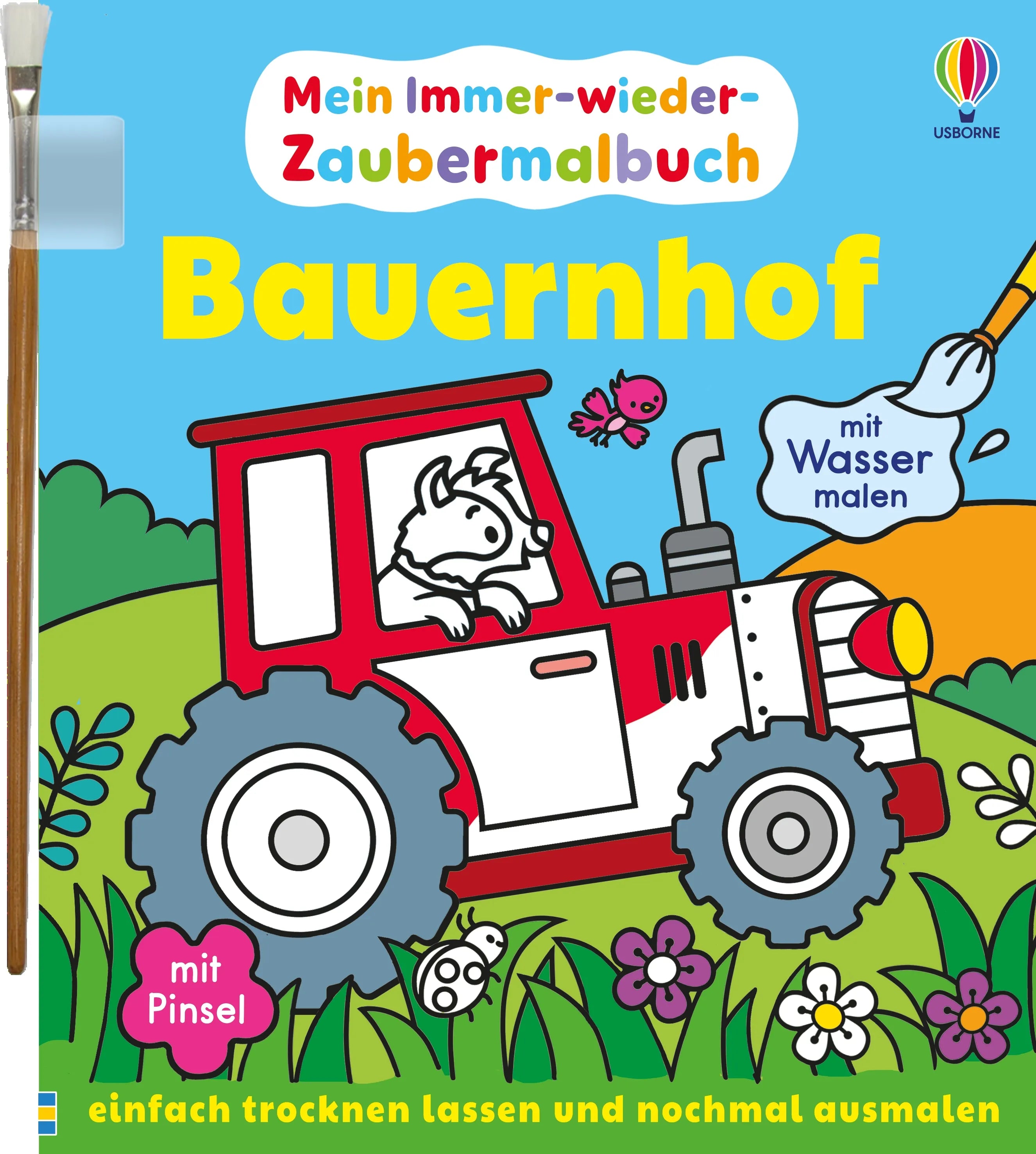 Cover: Mein Immer-wieder-Zaubermalbuch: Bauernhof (Hardcover) von Kate Nolan